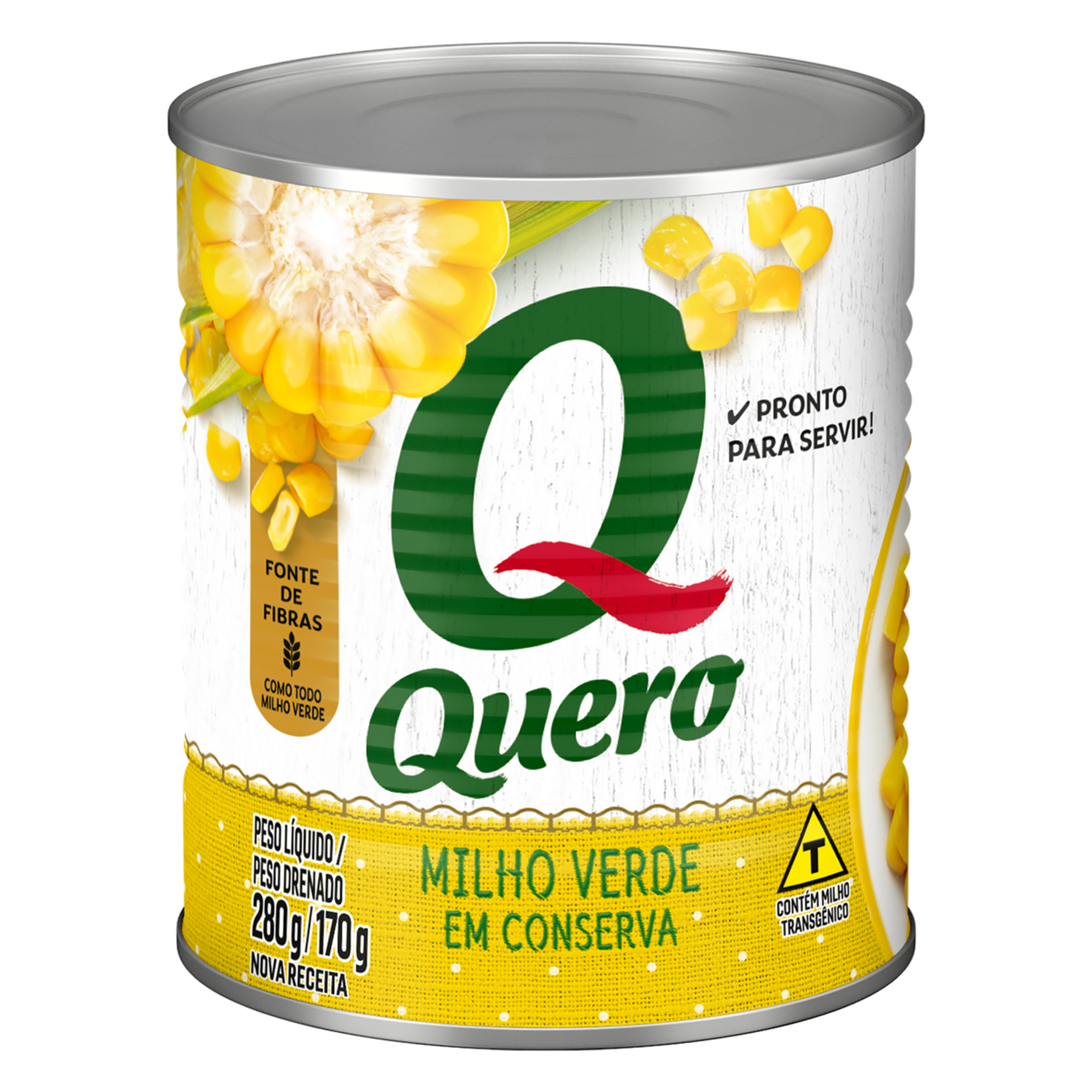 Milho Verde em Conserva Quero Lata 170g&nbsp;