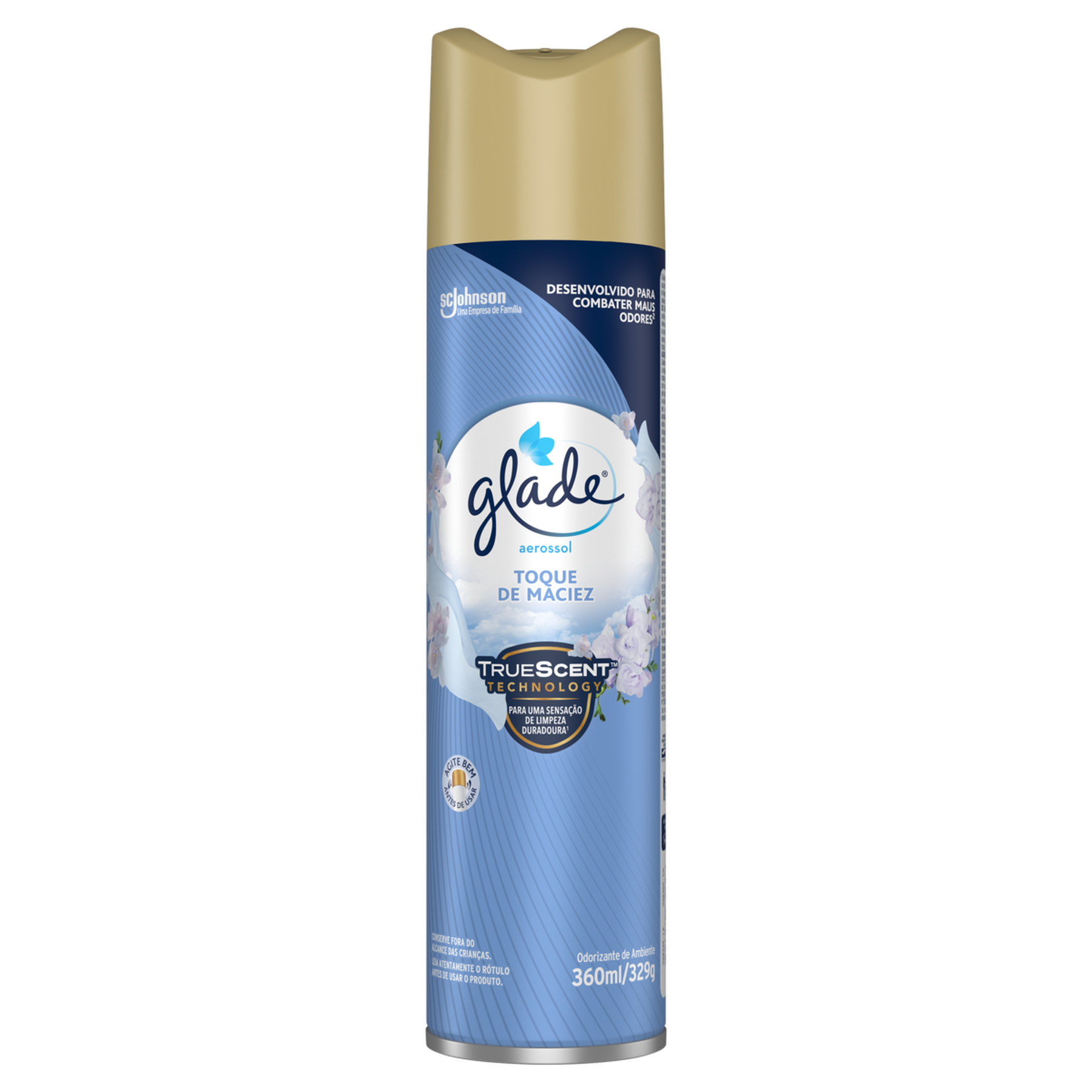 Odorizador de Ambiente Toque de Maciez Glade Frasco 360ml