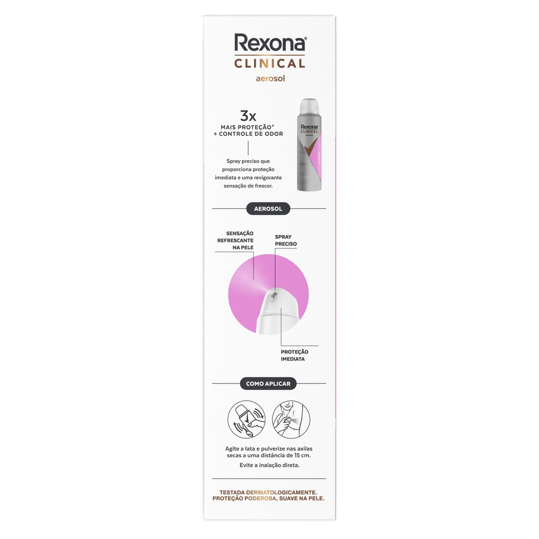Desodorante Rexona Clinical Extra Dry 150ml