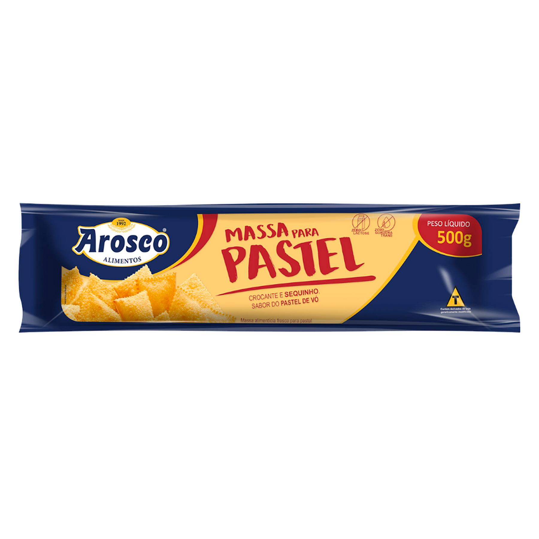 Massa para Pastel Arosco Pacote 500g