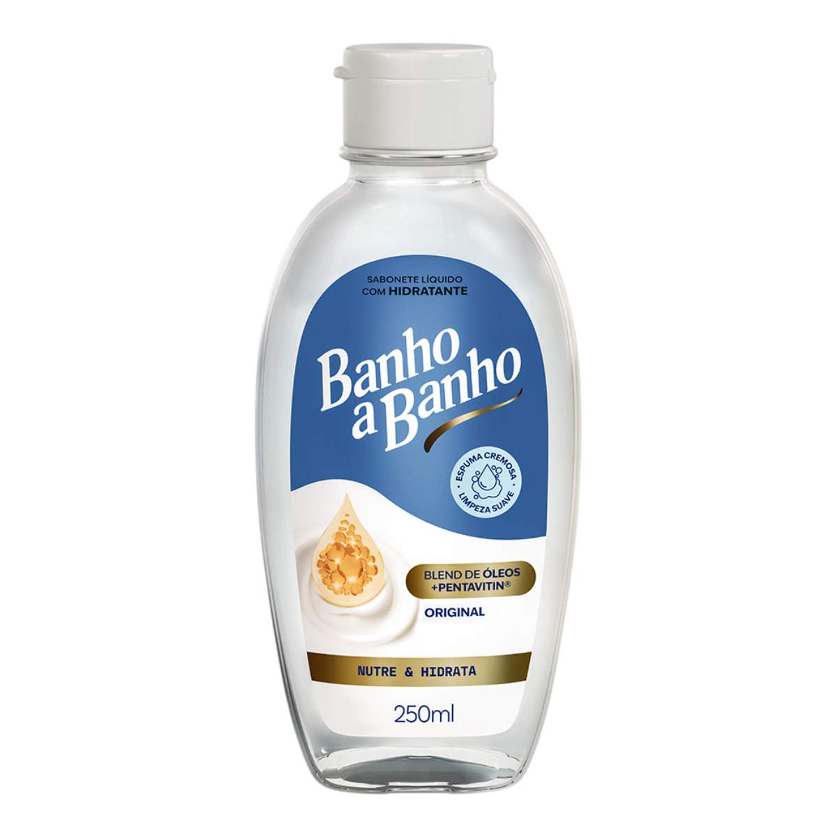 Sabonete L&iacute;quido Hidratante Original Banho a Banho Frasco 250ml