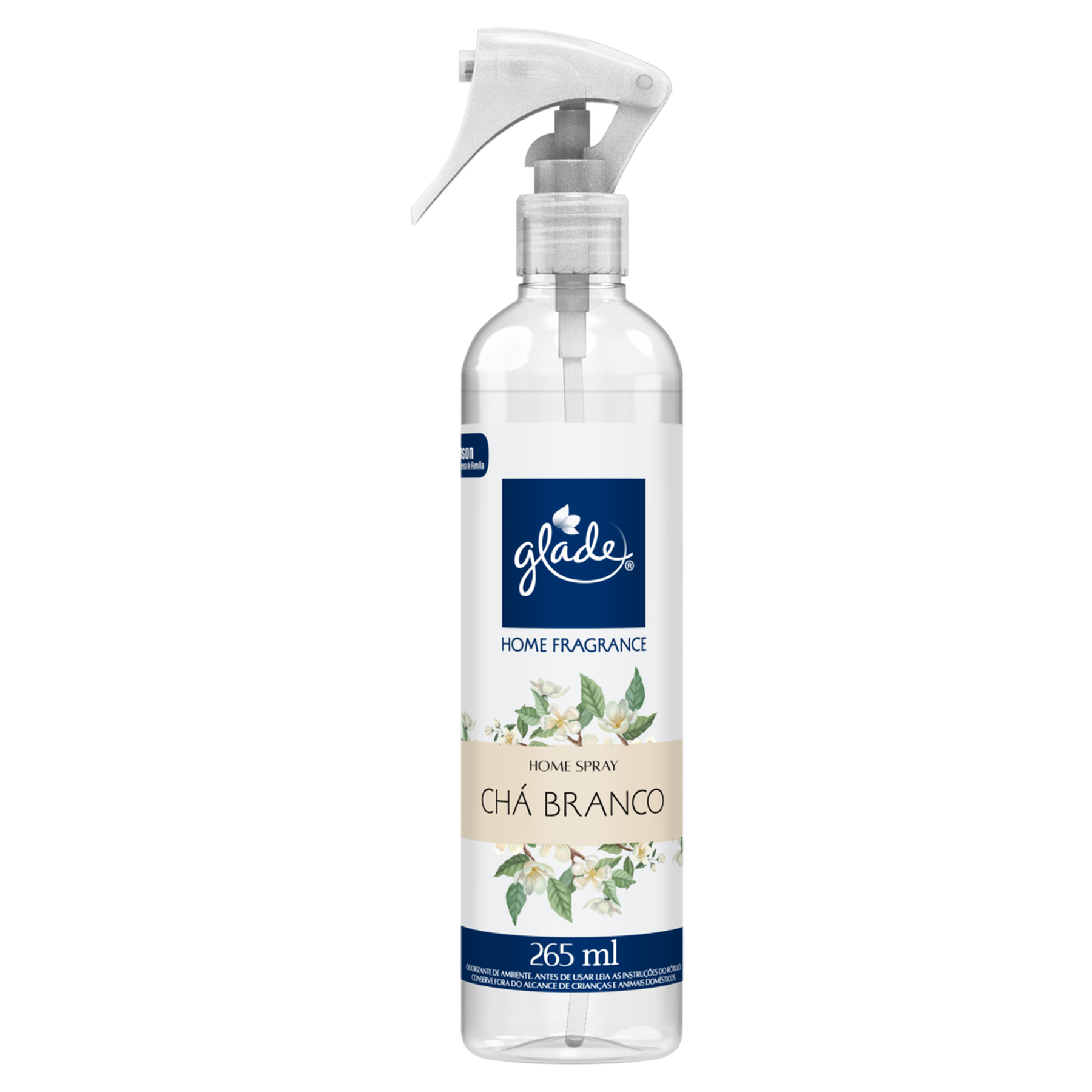 Odorizante de Ambiente Ch&aacute; Branco Home Fragrance Glade Spray 265ml