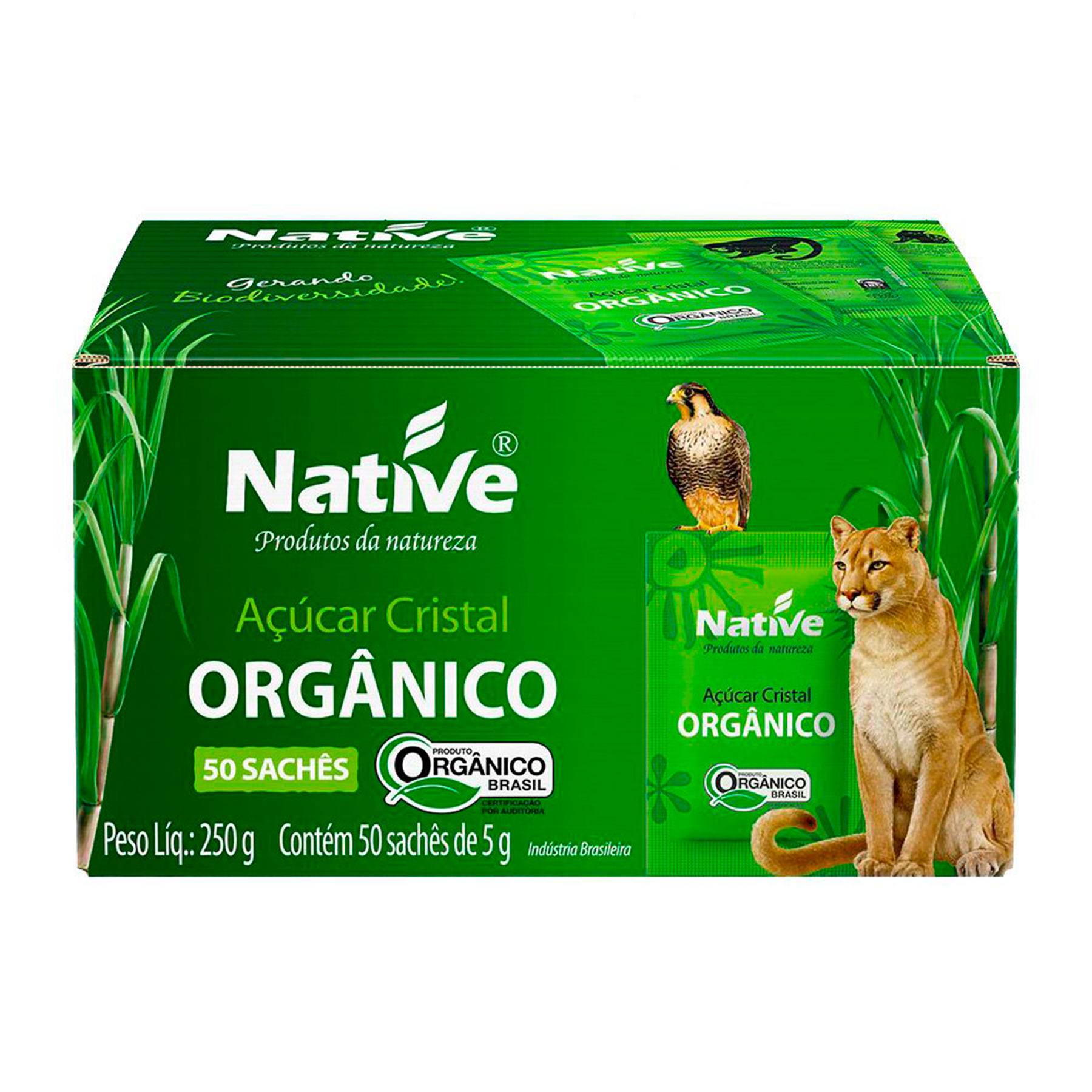 A&ccedil;&uacute;car Org&acirc;nico Native Sache 250g