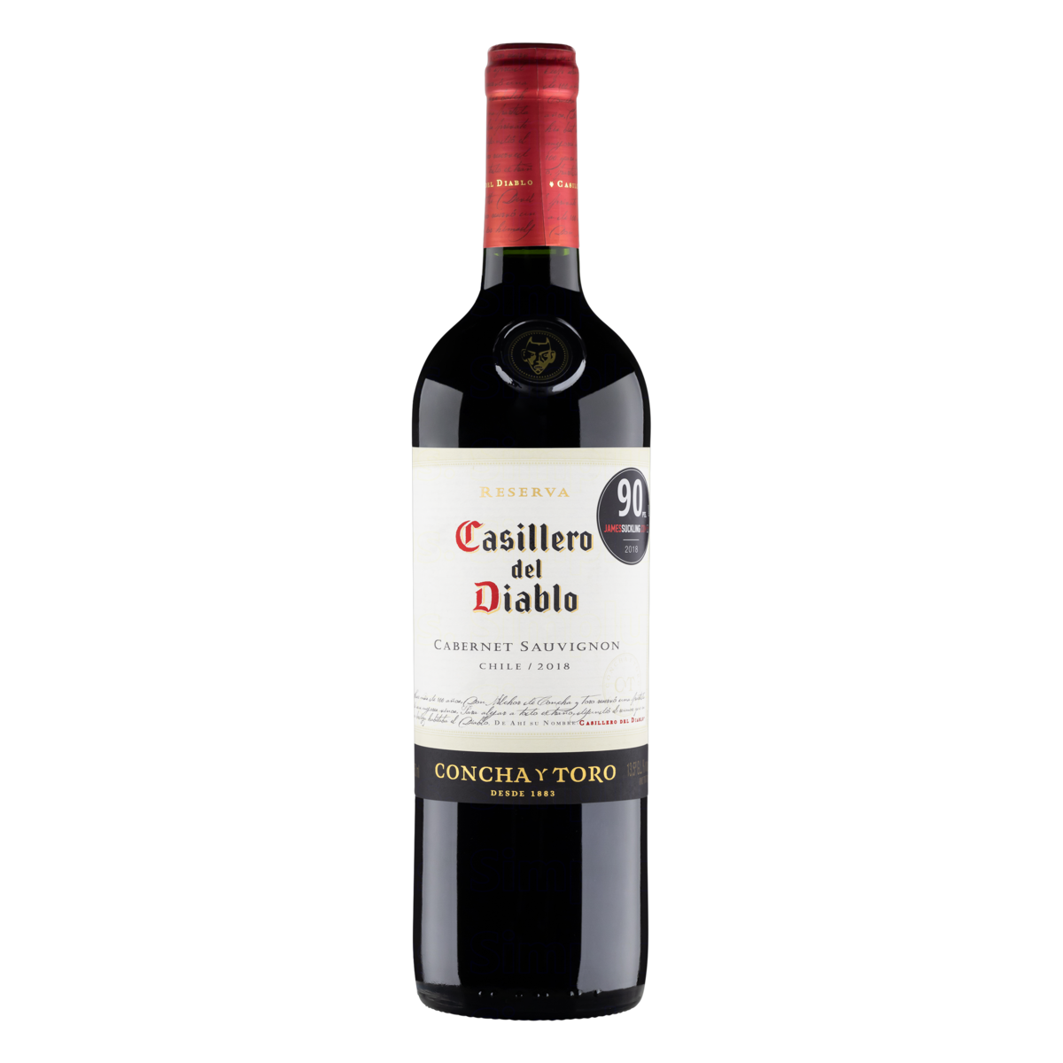 Vinho Tinto Cabernet Sauvignon Casillero del Diablo Garrafa 750ml