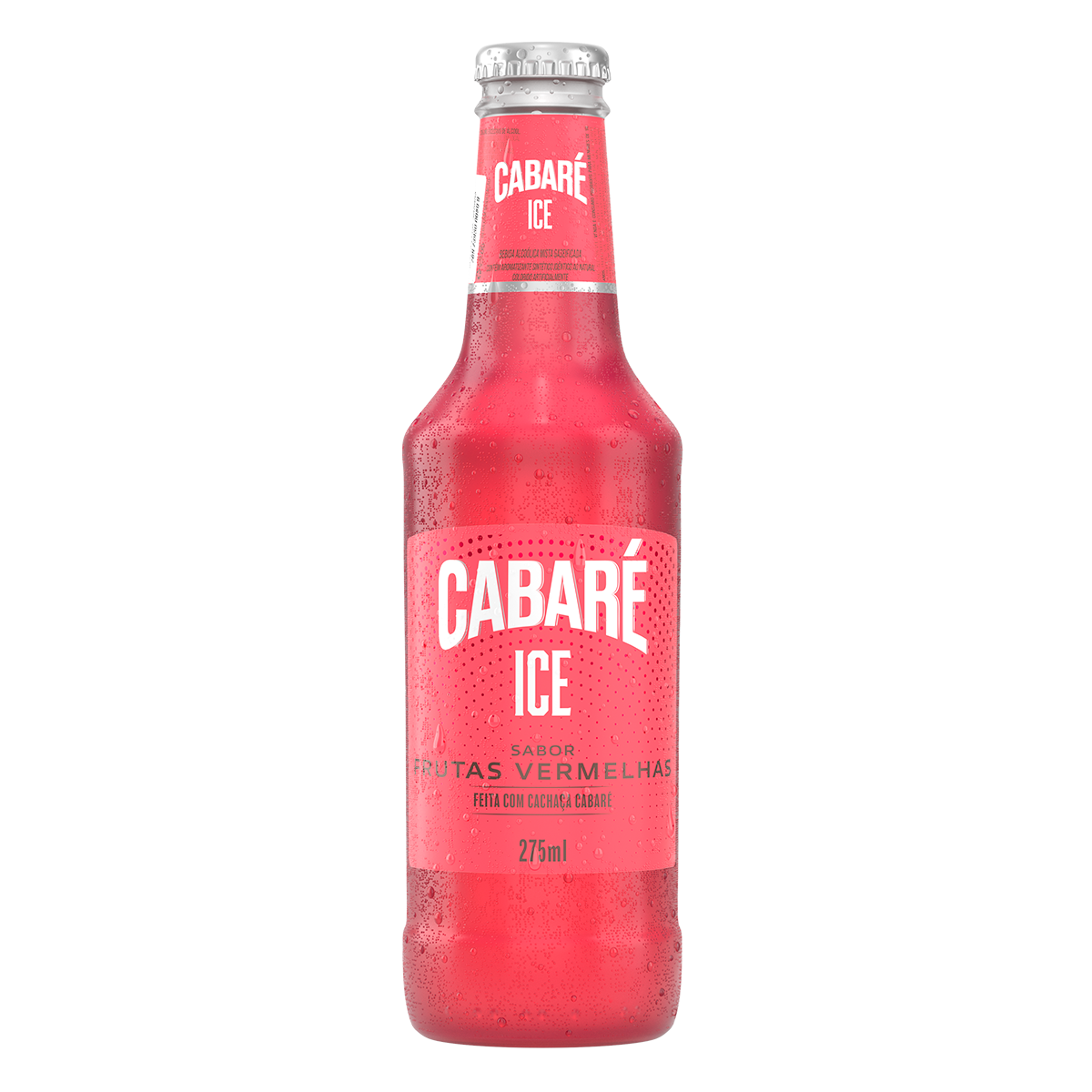 Bebida Mista Alco&oacute;lica Frutas Vermelhas Cabar&eacute; Ice Garrafa 275ml