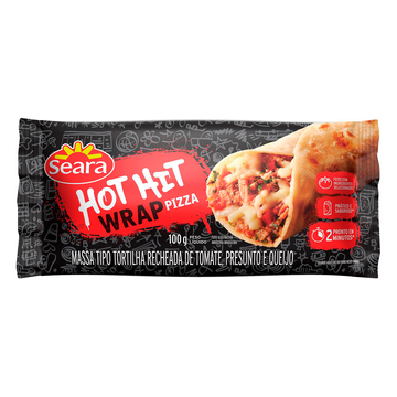 Wrap Hot Hit Pizza Seara 100g