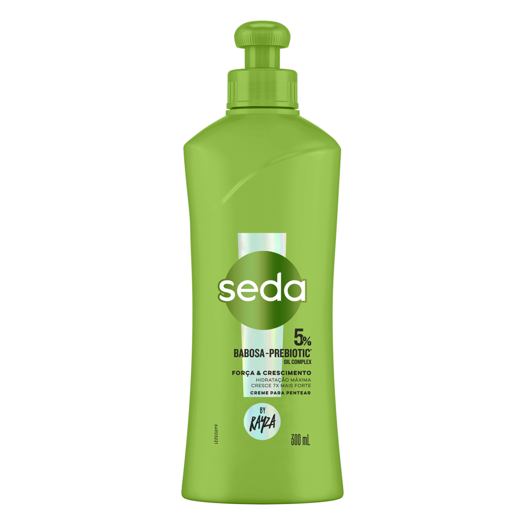 Creme para Pentear Seda by Rayza For&ccedil;a e Crescimento Frasco 300ml