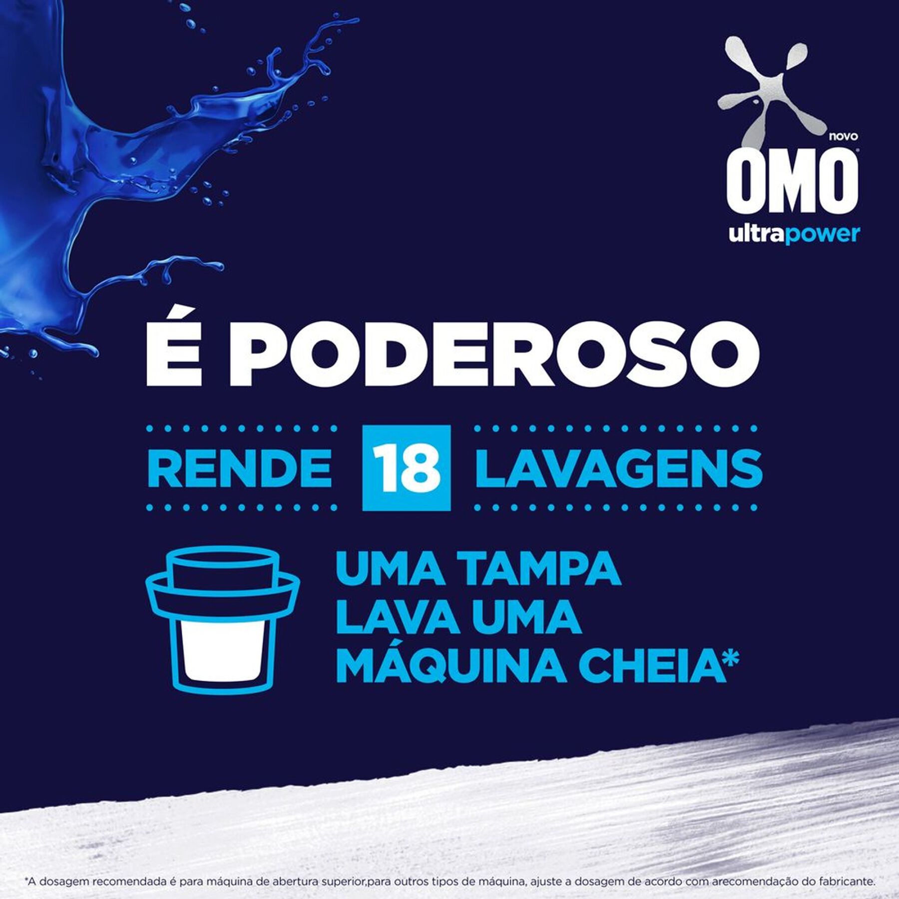 Sabão Líquido Ultra Power Omo Frasco 1,8l