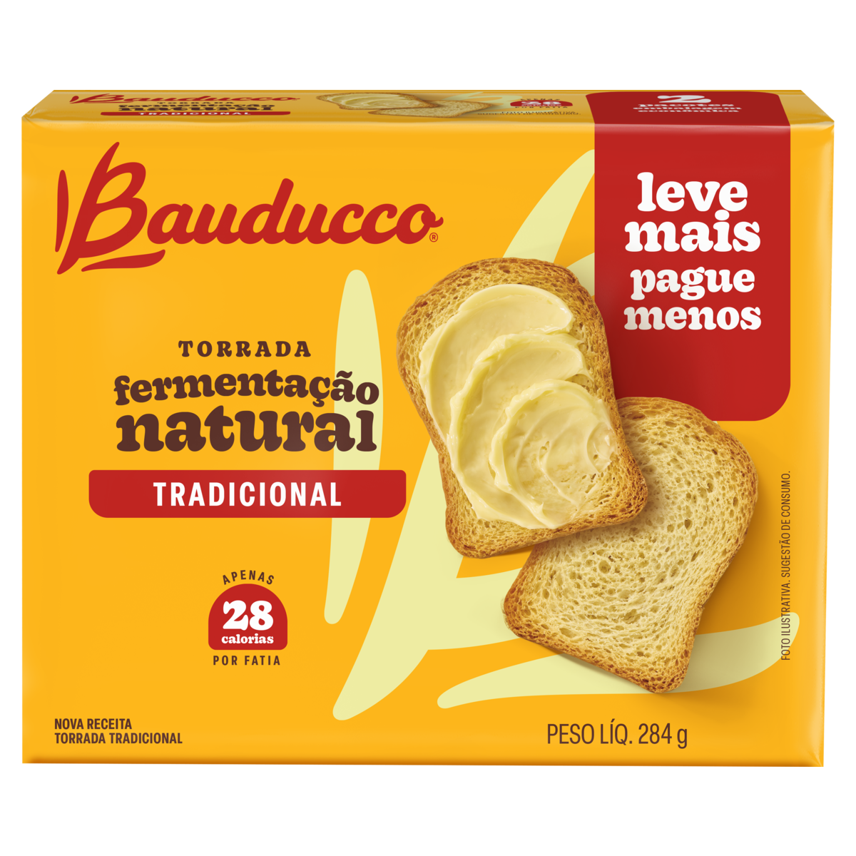 Torrada Bauducco Tradicional 284g