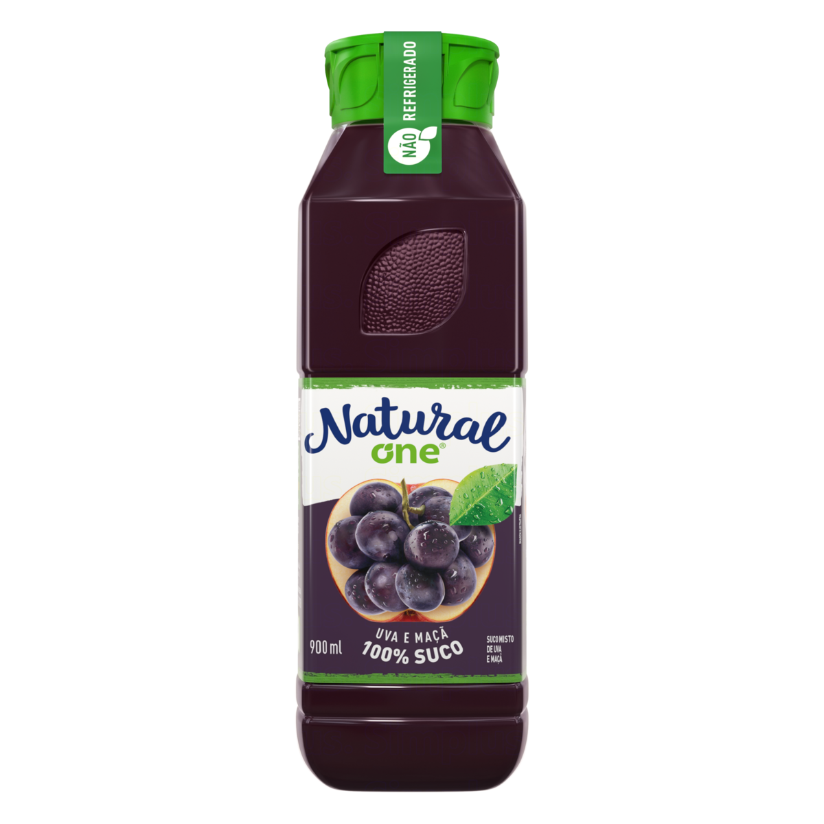 Suco Misto Uva e Ma&ccedil;&atilde; sem Adi&ccedil;&atilde;o de A&ccedil;&uacute;car Natural One Ambiente Garrafa 900ml
