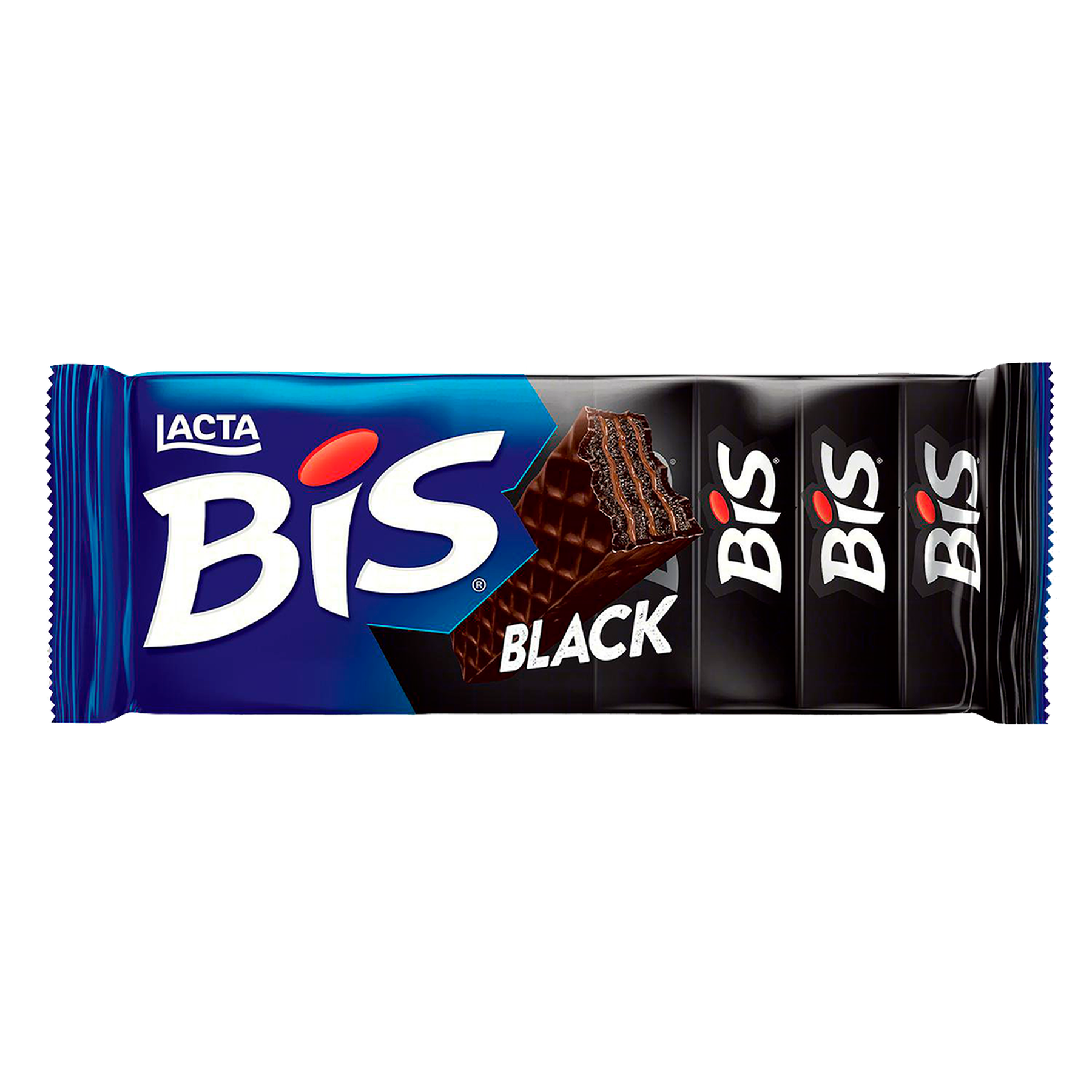 Bis Black (Wafer recheado e com cobertura sabor chocolate meio amargo) 100,8g