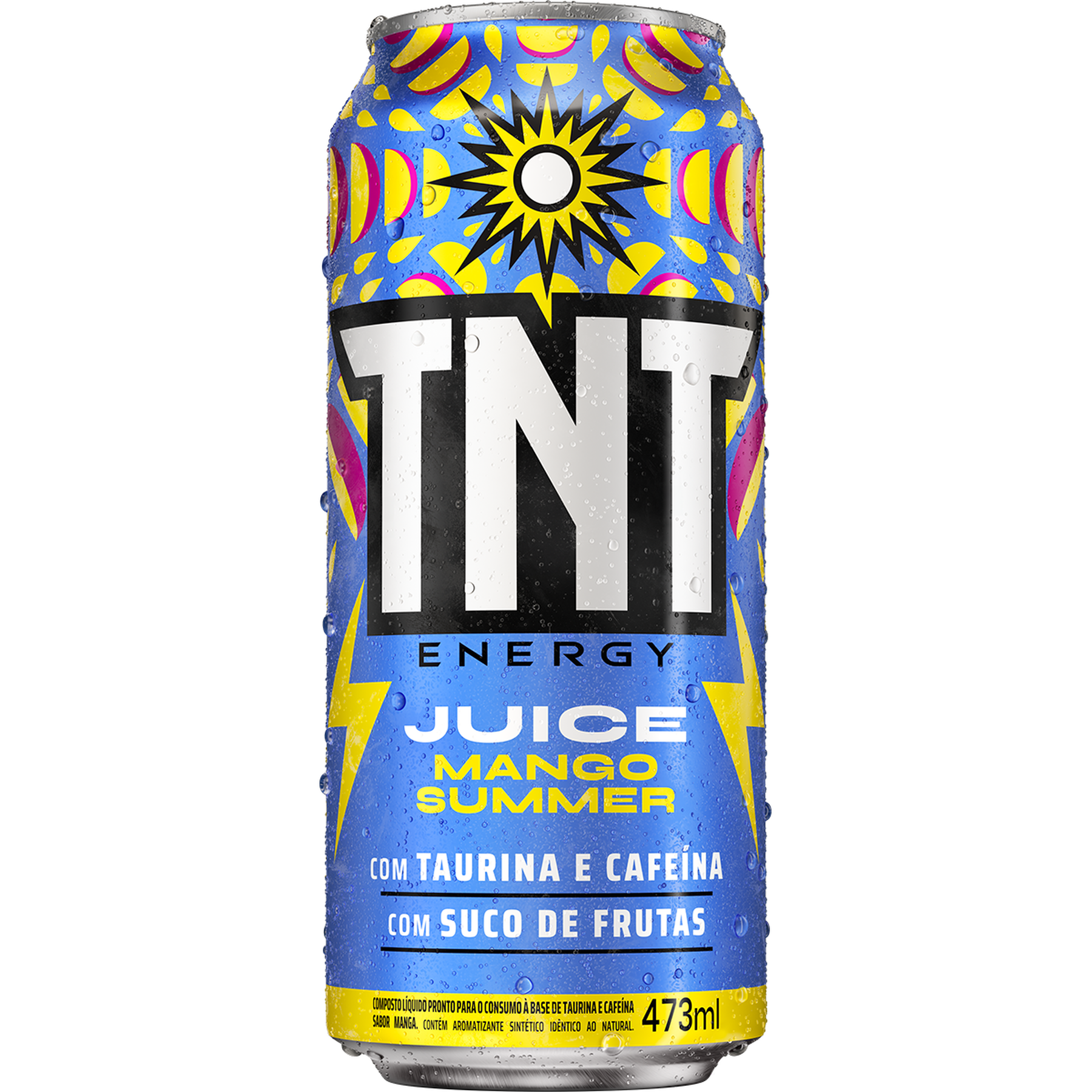 Energético Juice Mango Summer TNT Lata 473ml