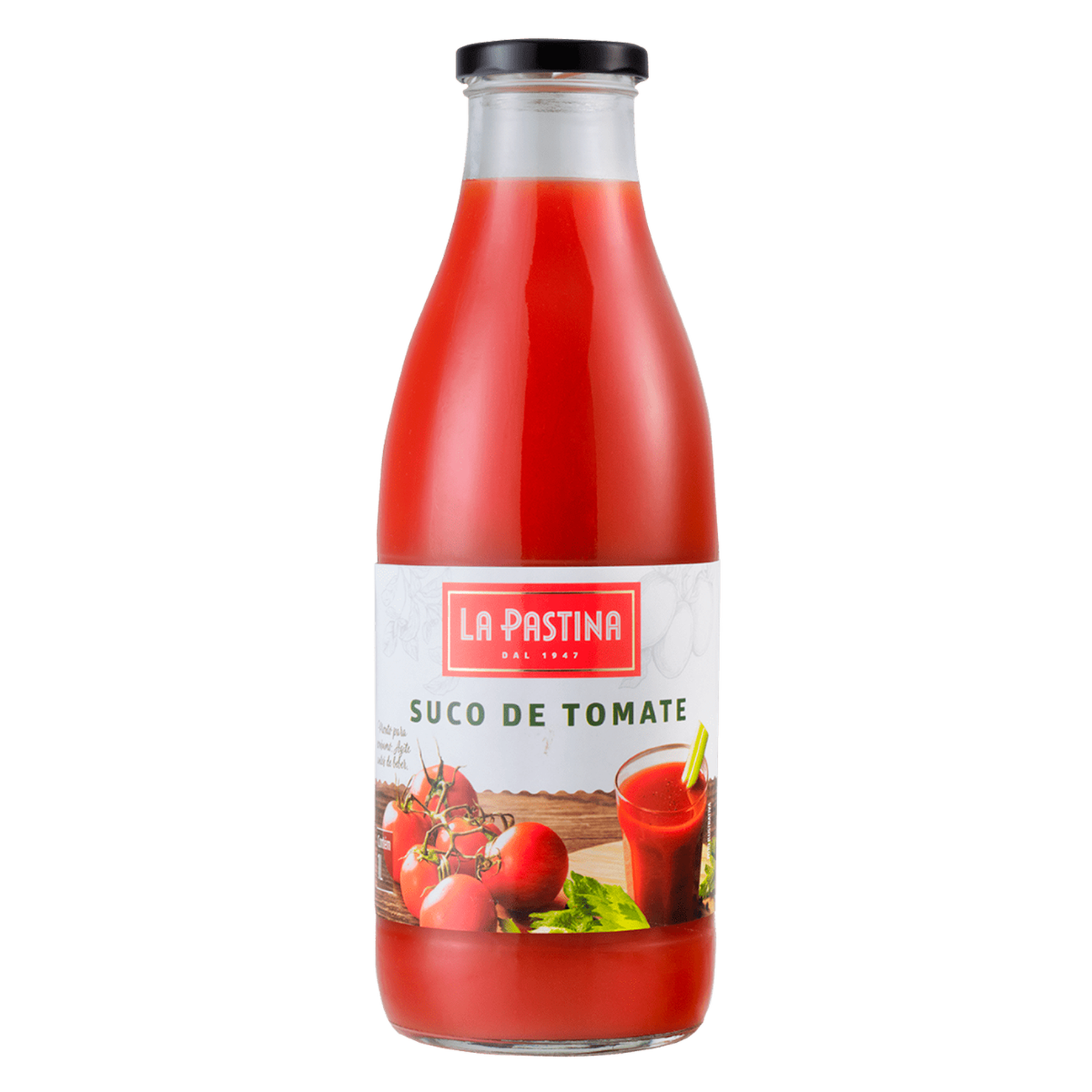 Suco de Tomate La Pastina Vidro 1l