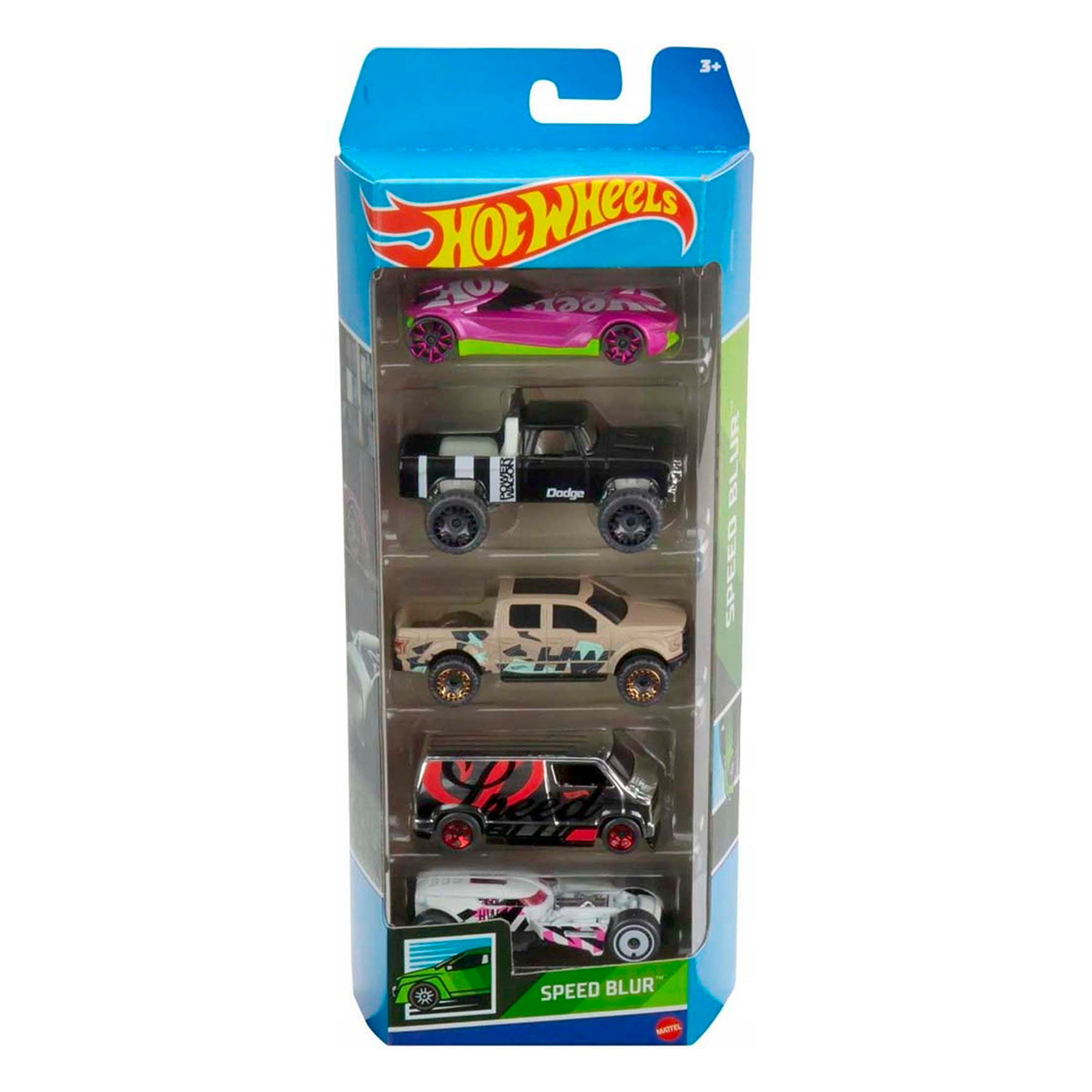 Carrinho Sortido Hot Wheels C/5 Unidades