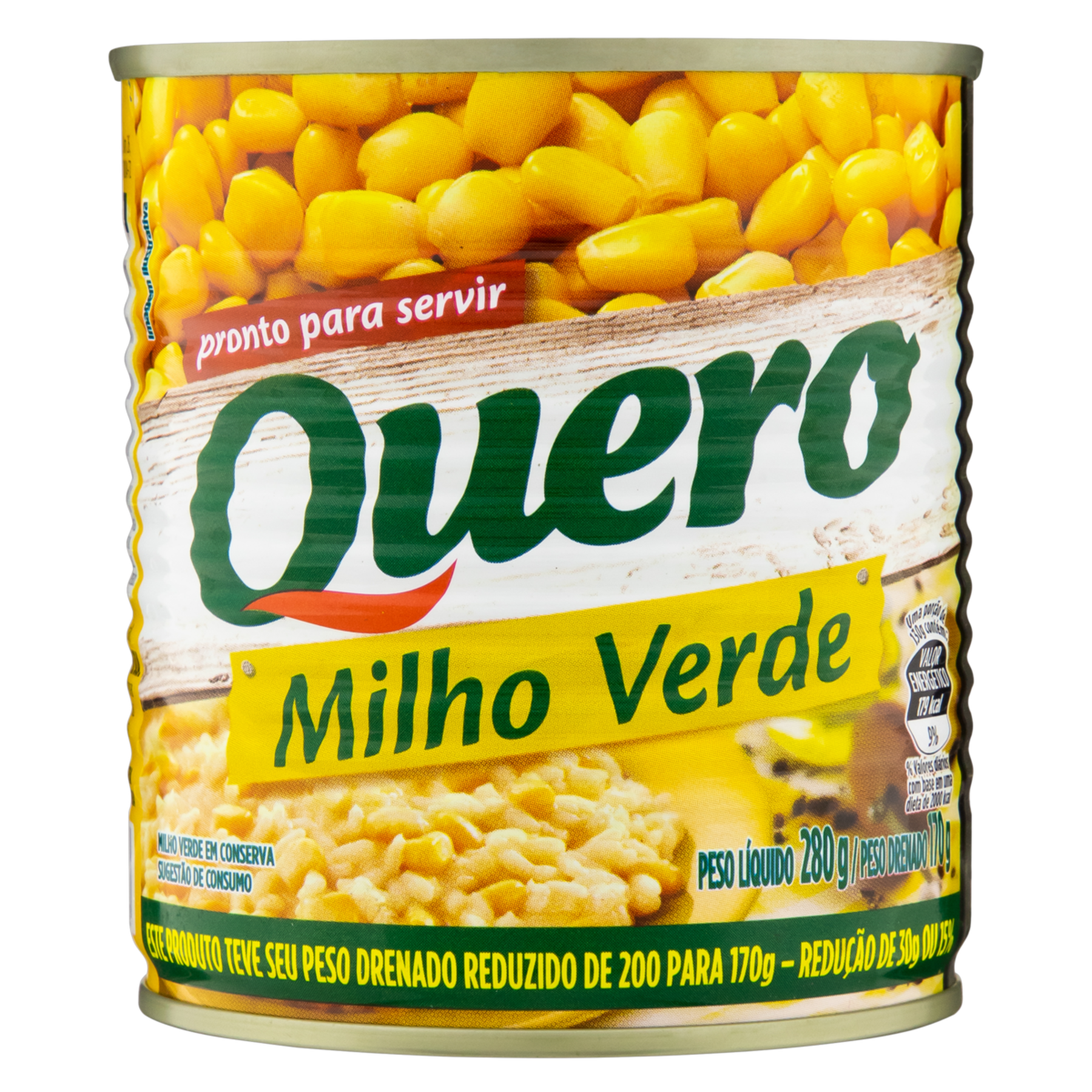 Milho Verde em Conserva Quero Lata 170g