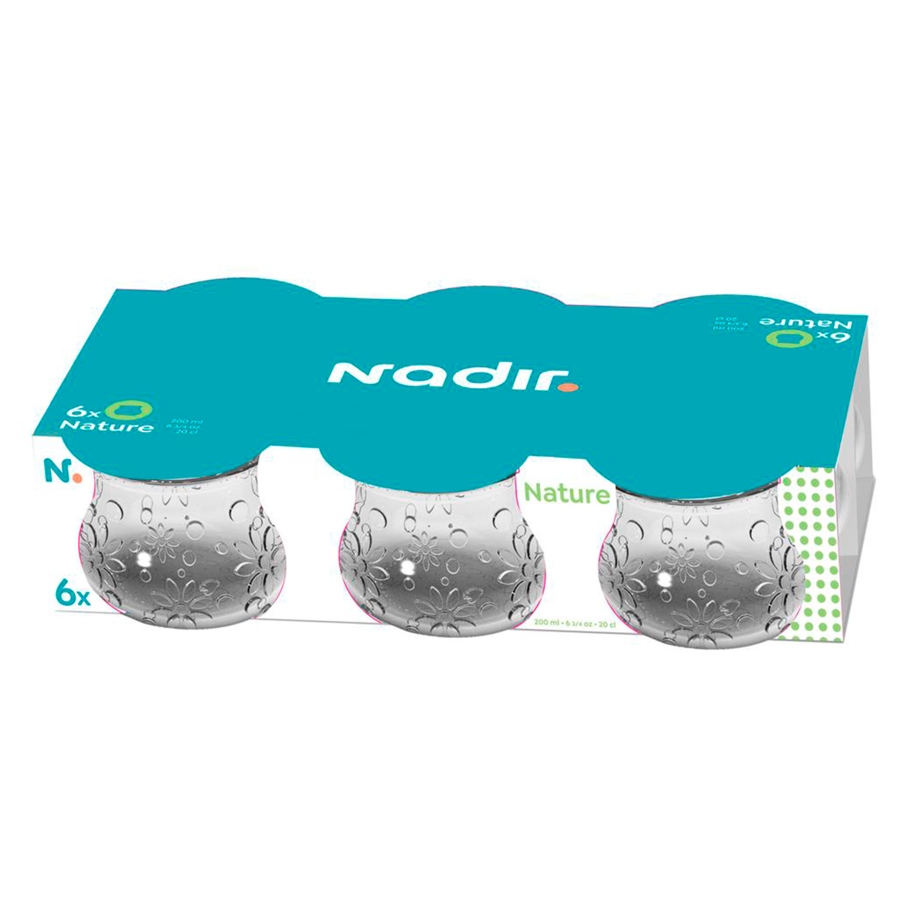 Tigela para Sobremesa Nature Nadir Figueiredo 200ml C/6 Unidades