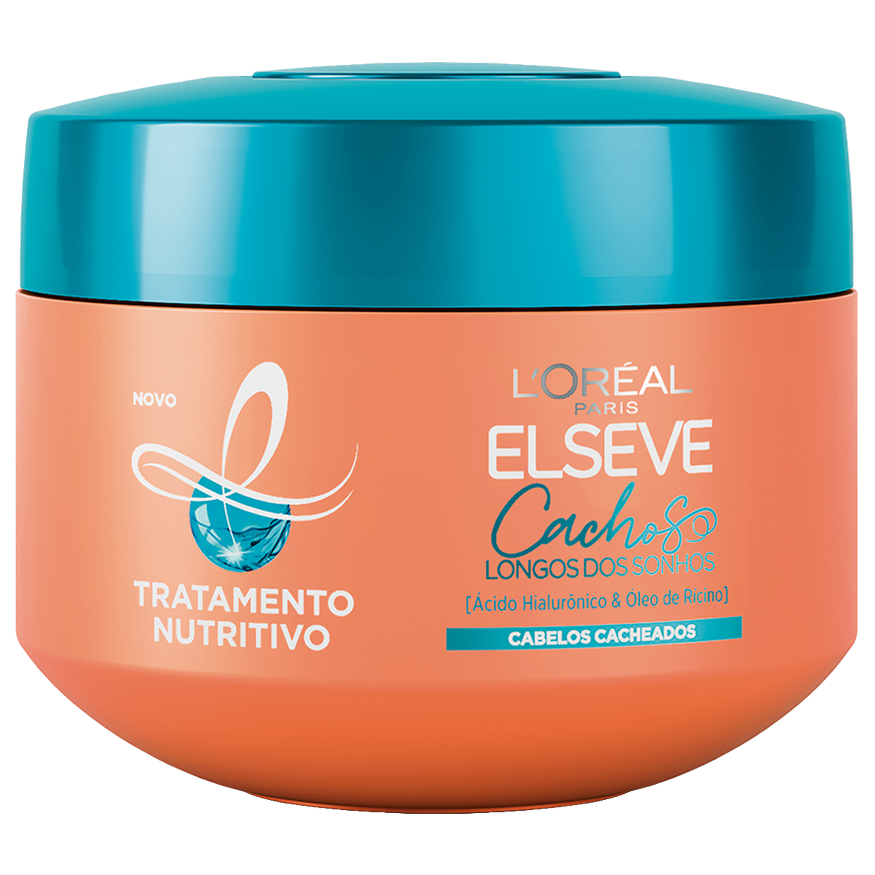 Creme de Tratamento Nutritivo Cachos Longos dos Sonhos Elseve L'Oréal Paris Pote 300g