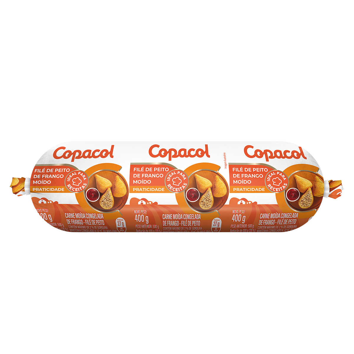 Fil&eacute; de Peito de Frango Mo&iacute;do Copacol 400g