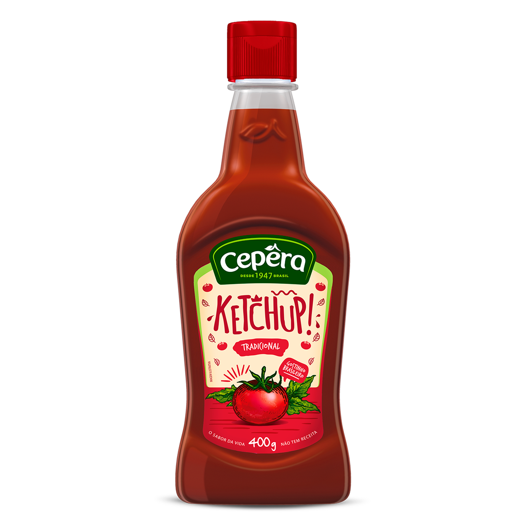Ketchup Tradicional Cepêra Squeeze 400g