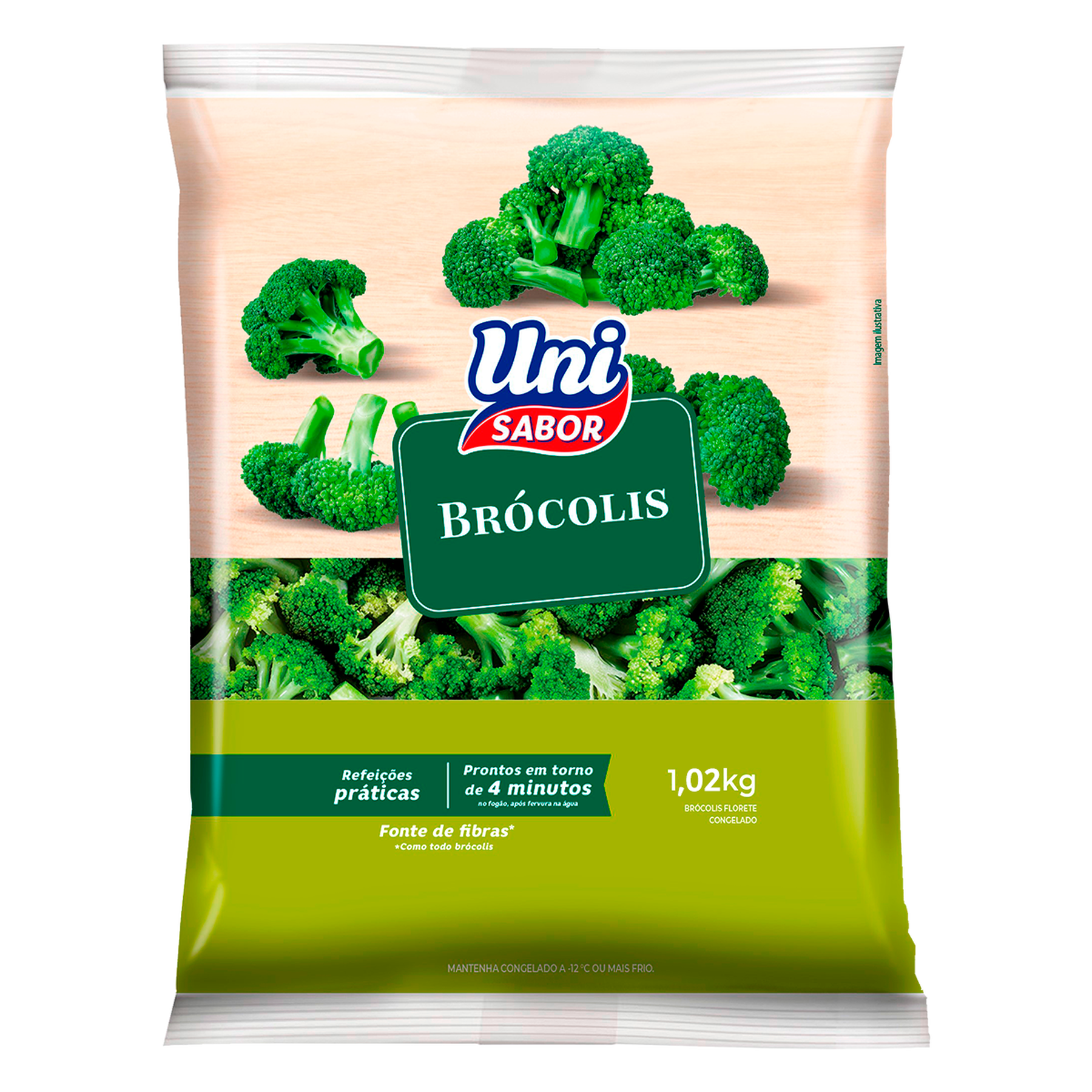 Brócolis Uni Sabor Pacote 1,02kg