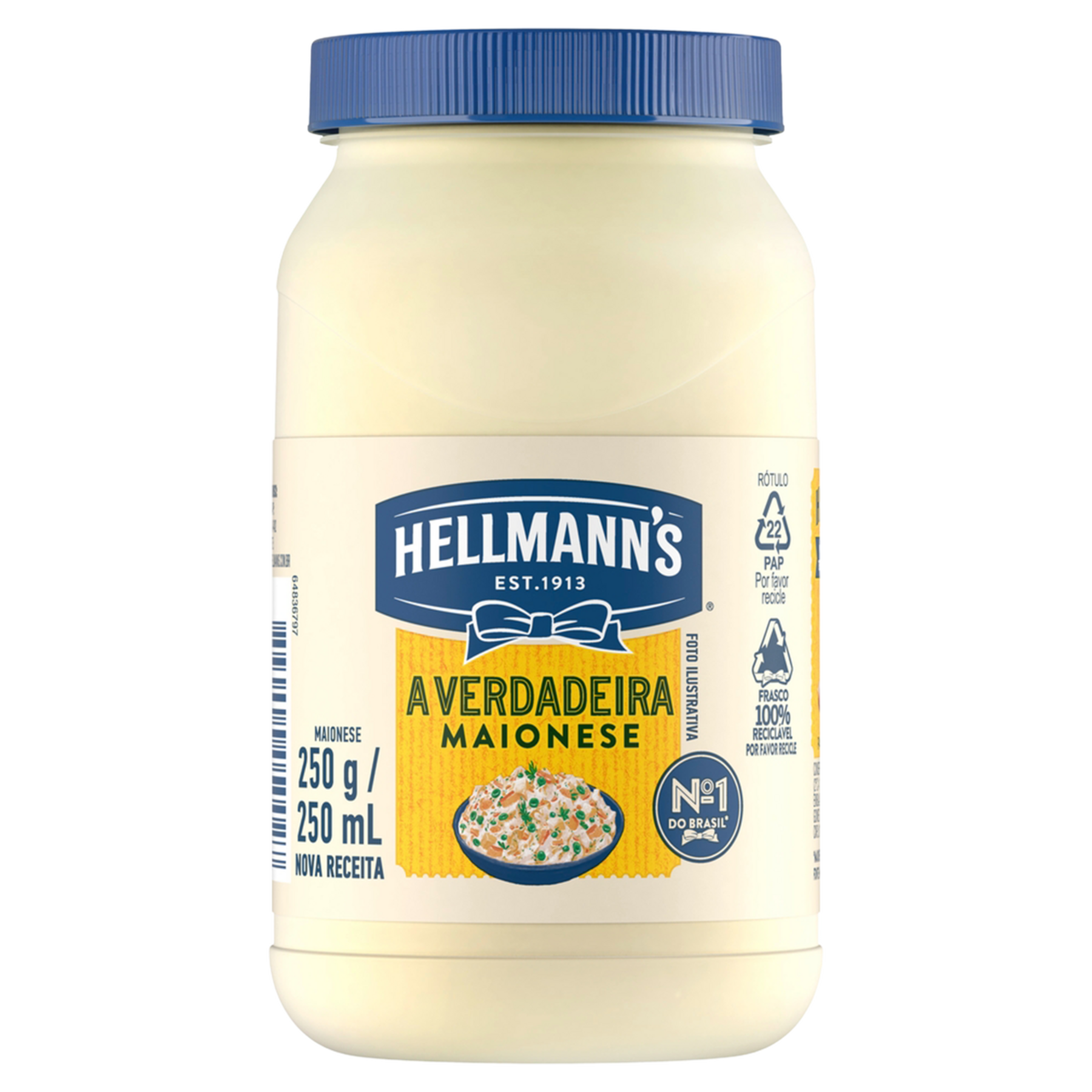 Maionese Tradicional Hellmann's Pote 250g