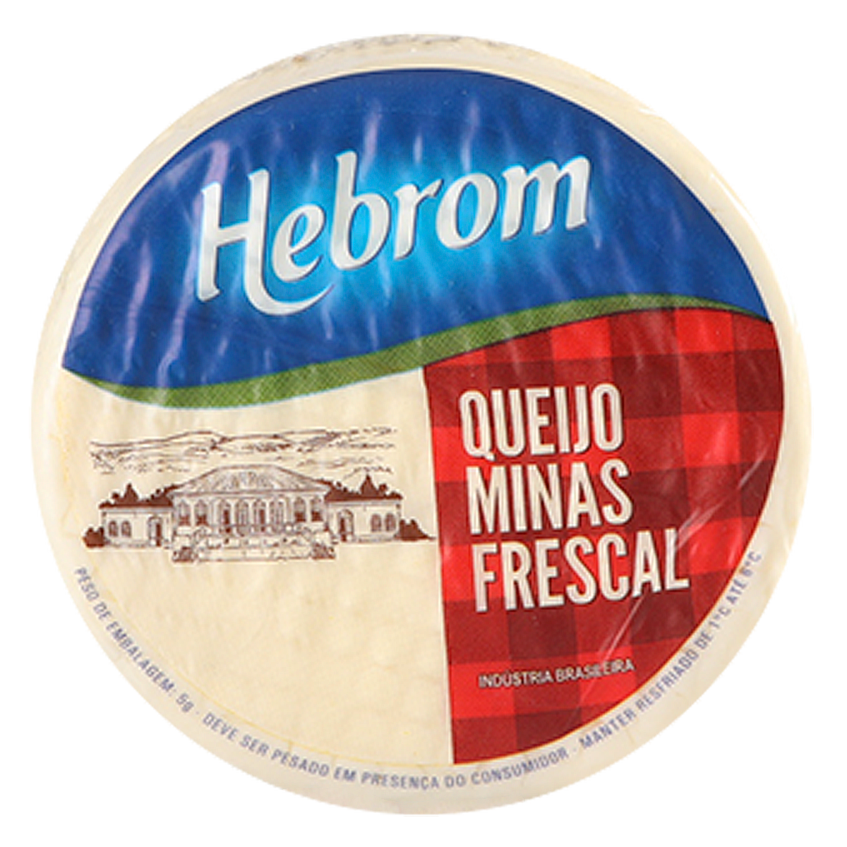 Queijo Minas Frescal Hebrom aprox. 525g