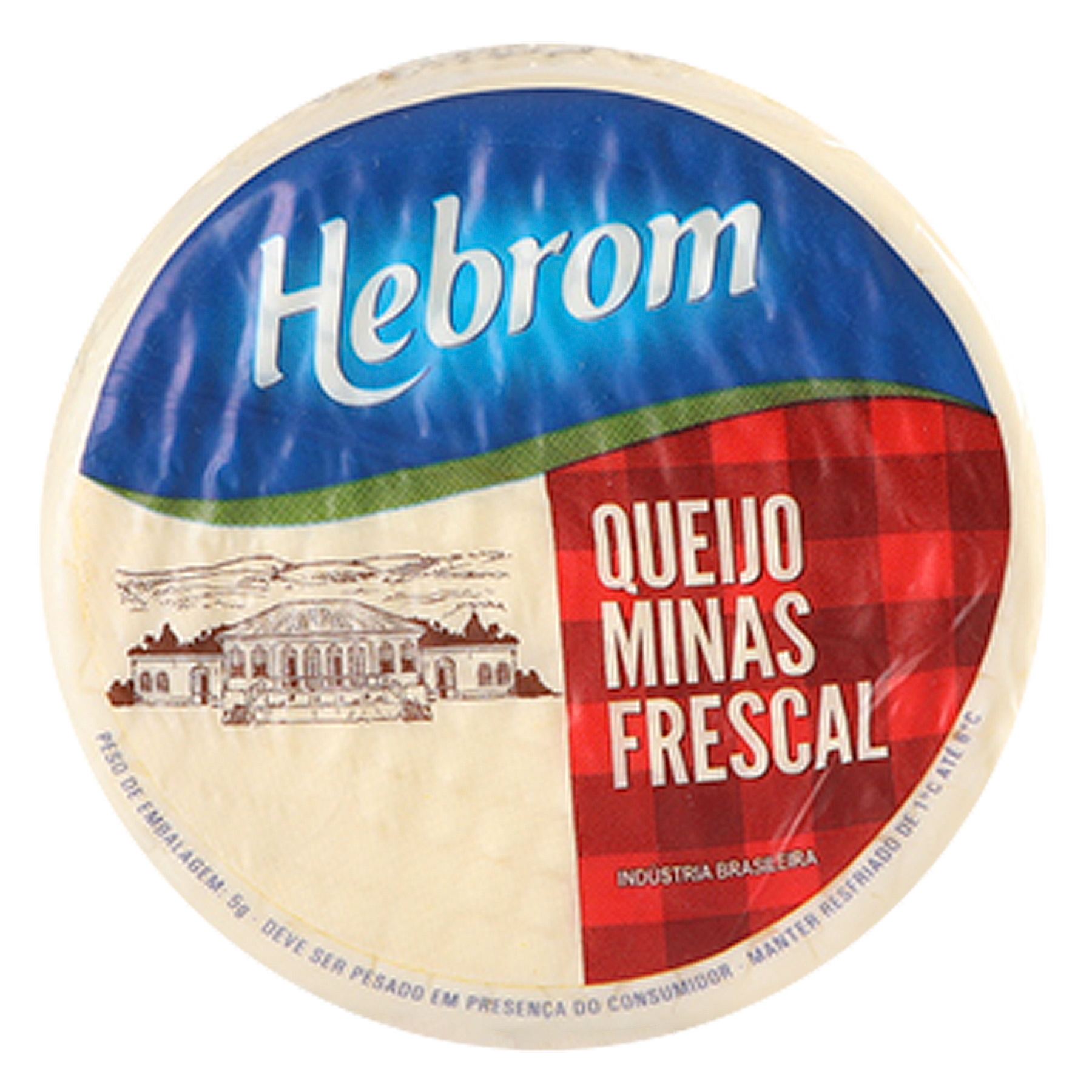 Queijo Minas Frescal Hebrom aprox. 525g