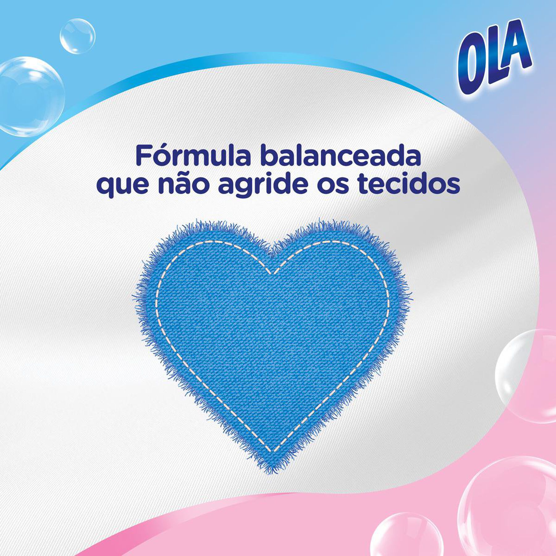 Sabão Roupas Delicadas Original Ola Frasco 1l