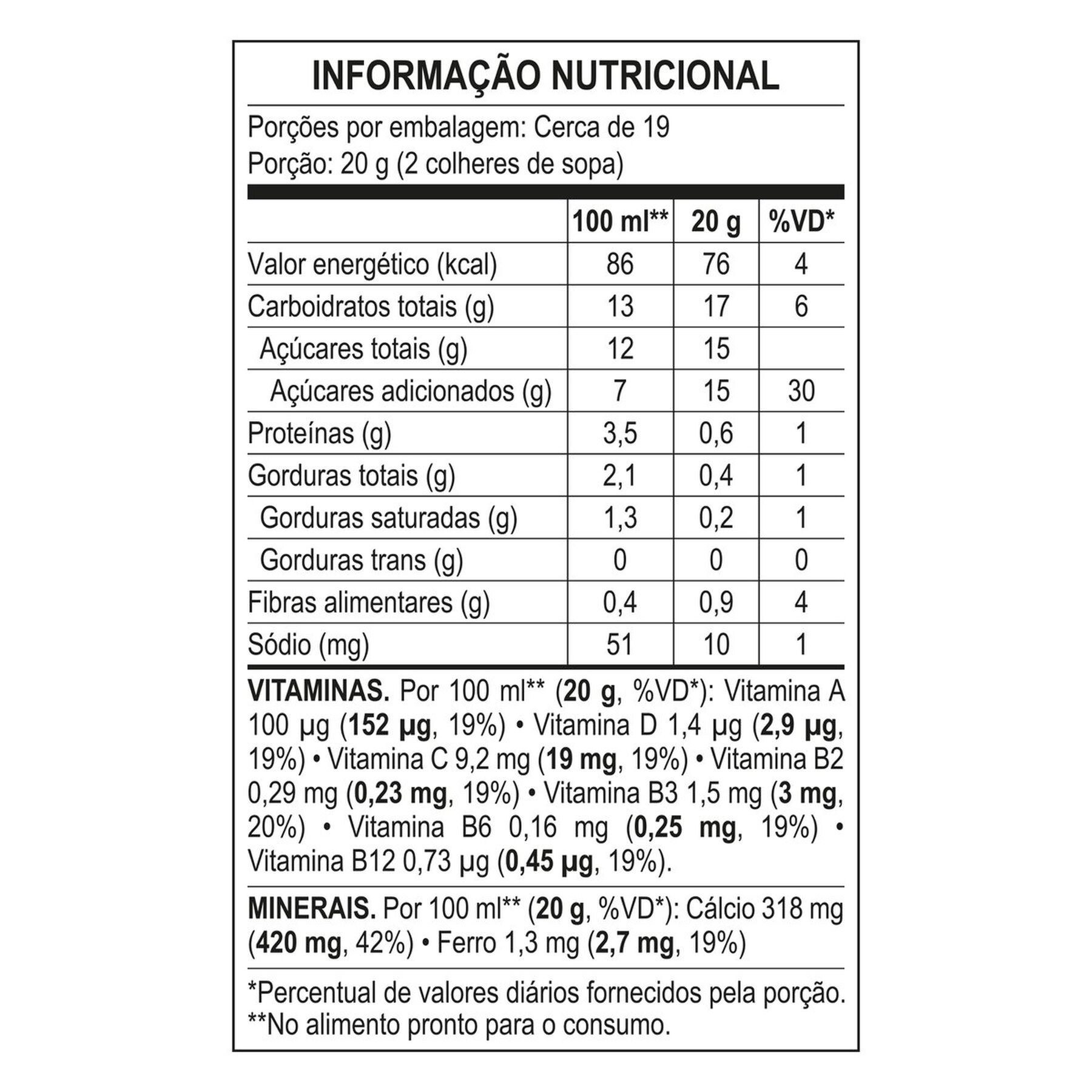 Achocolatado em Pó Nescau Cilindro 370g