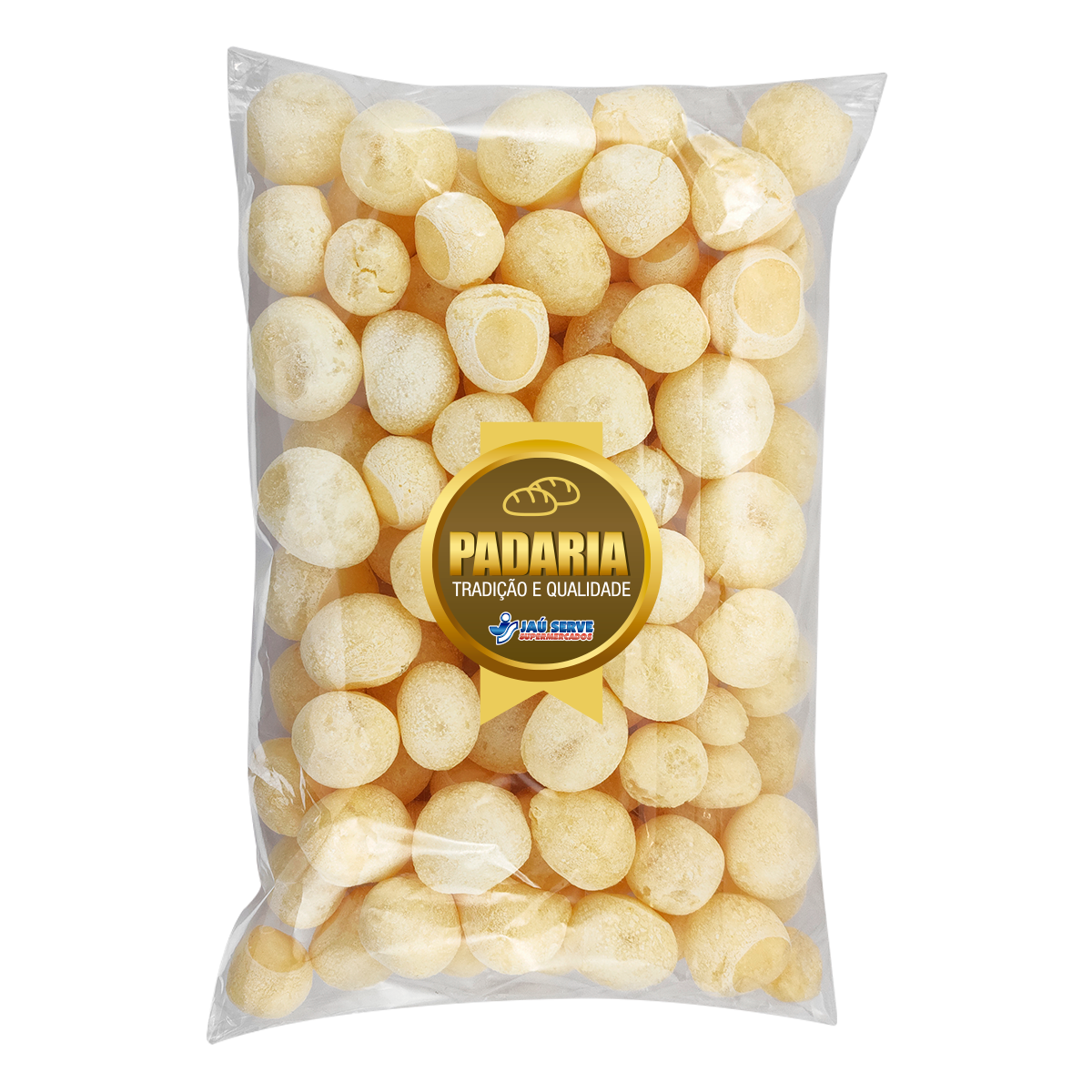Biscoito de Polvilho Bolinha Ja&uacute; Serve Pacote 140g