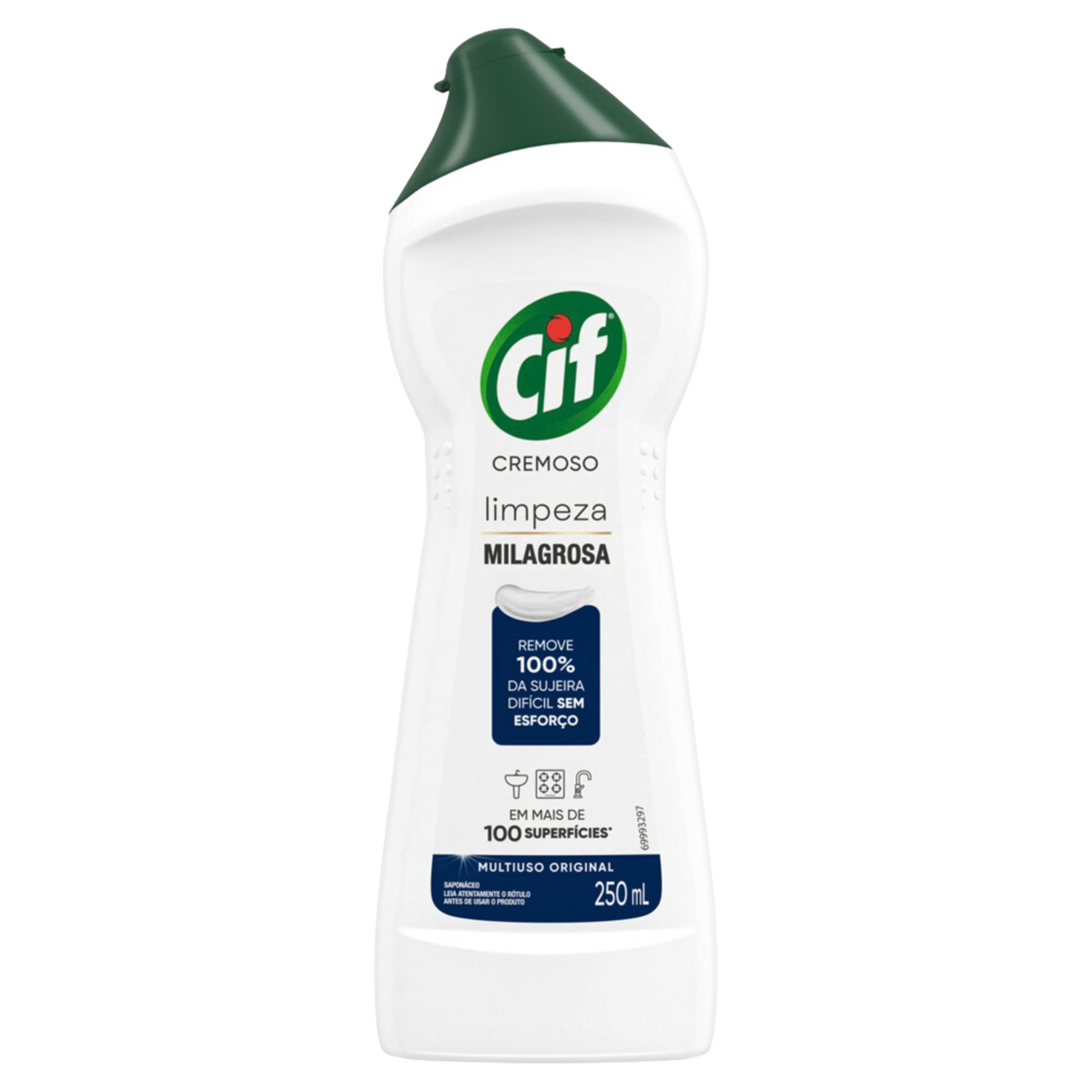 Sapon&aacute;ceo Cremoso Multiuso Original Cif Squeeze 250ml