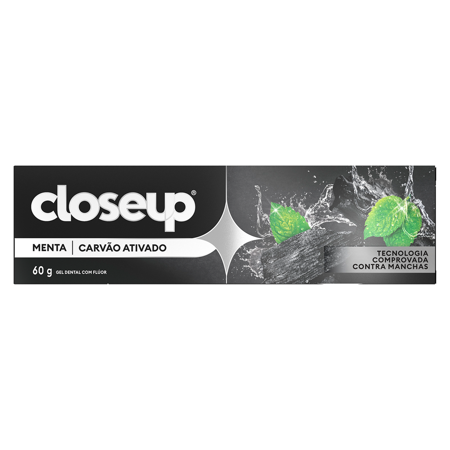 Gel Dental Carv&atilde;o Ativado Menta Closeup Caixa 60g