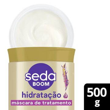 Máscara de Tratamento Hidratação Profunda Seda Boom Pote 500g