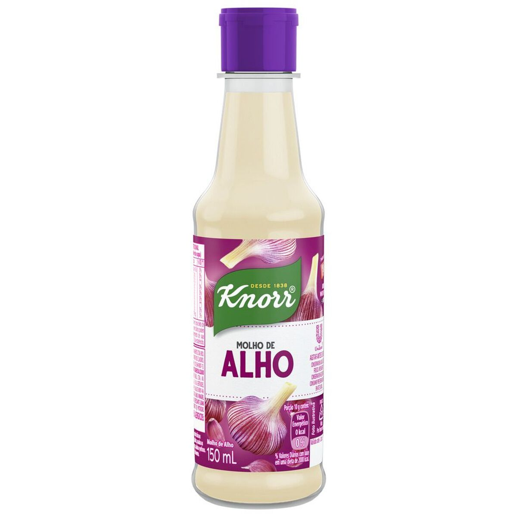 Molho de Alho Knorr Frasco 150ml