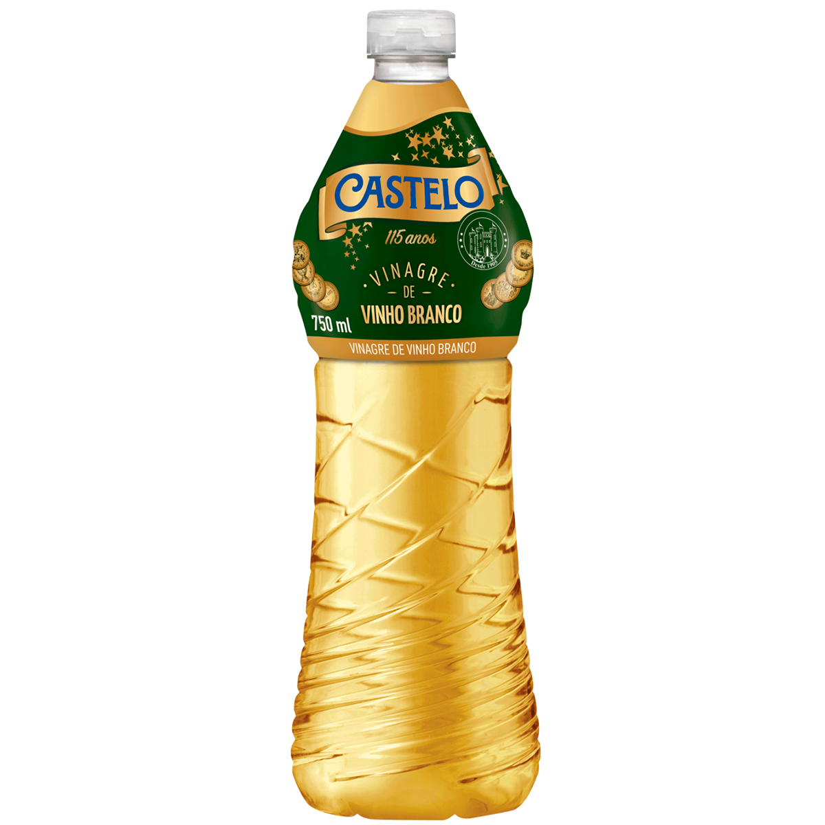 Vinagre de Vinho Branco Castelo 750ml