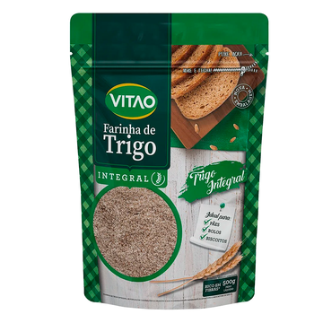 Farinha de Trigo Integral Vitao Pacote 500g