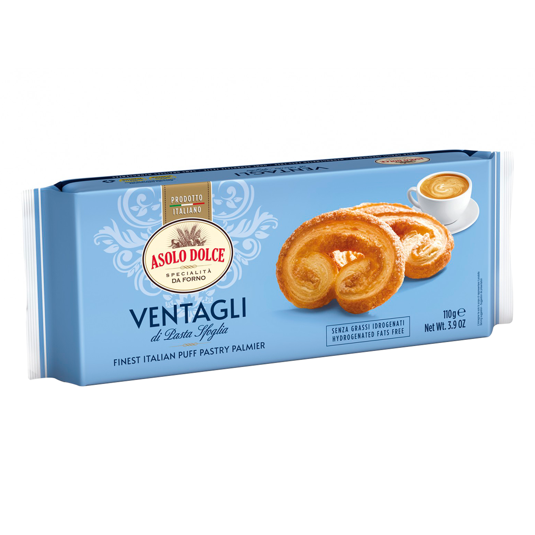 Biscoito Folhado Ventagli Asolo Dolce 110g