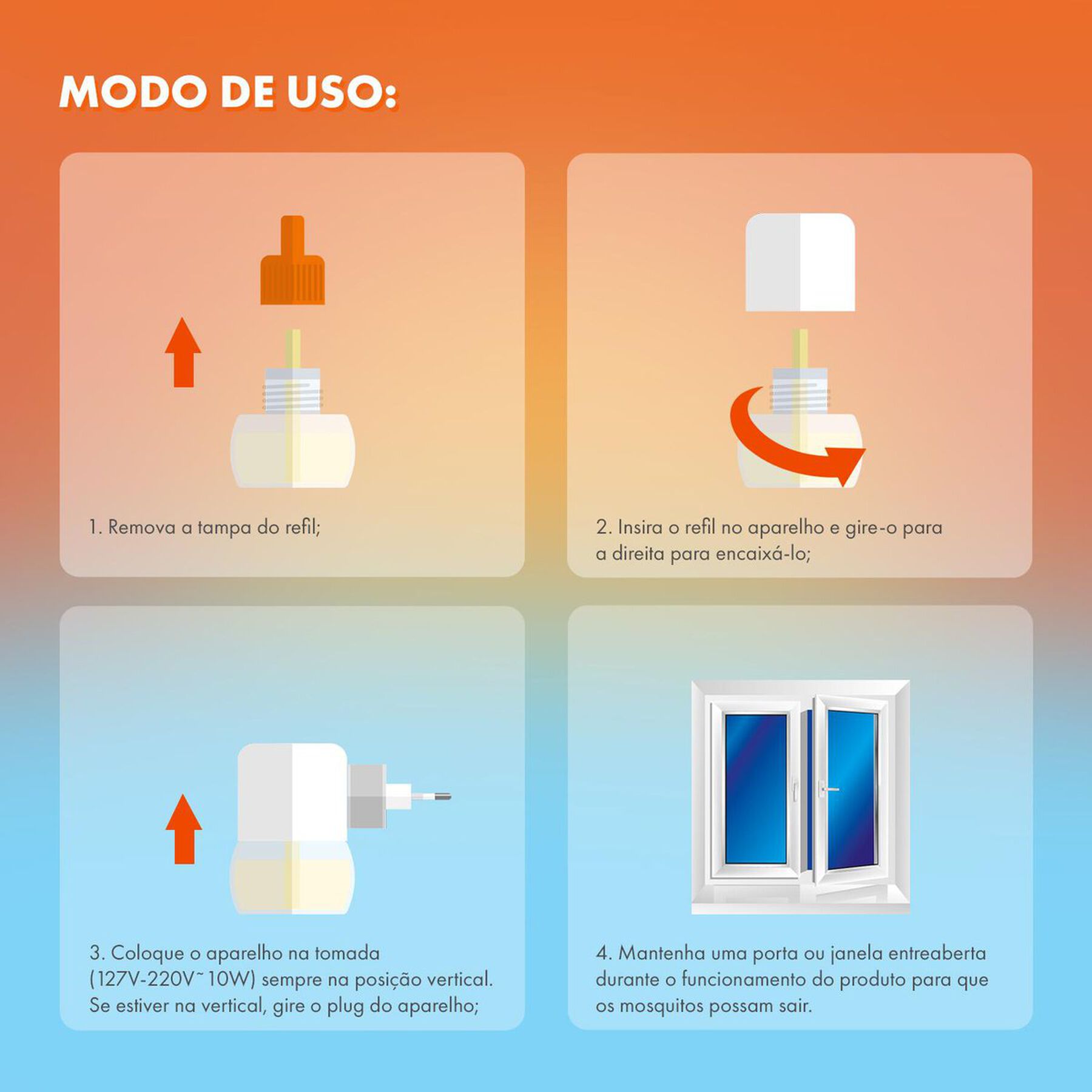 Kit Aparelho + Repelente Elétrico Líquido Cheiro Suave SBP 35ml Refil