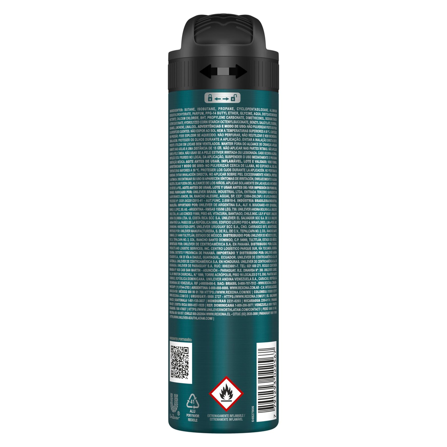 Antitranspirante Rexona Men V8 150ml