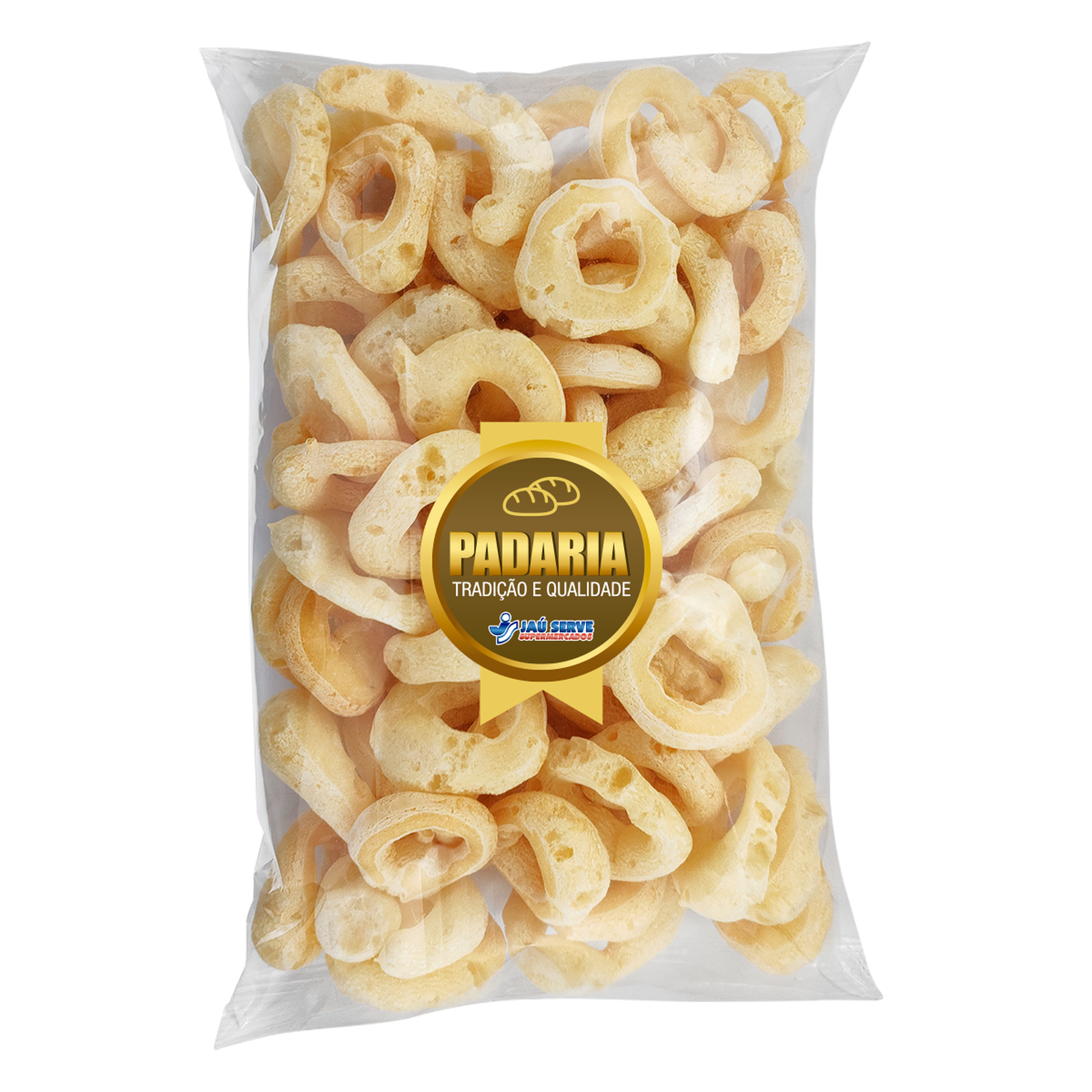 Biscoito de Polvilho Argola Jaú Serve Pacote 120g