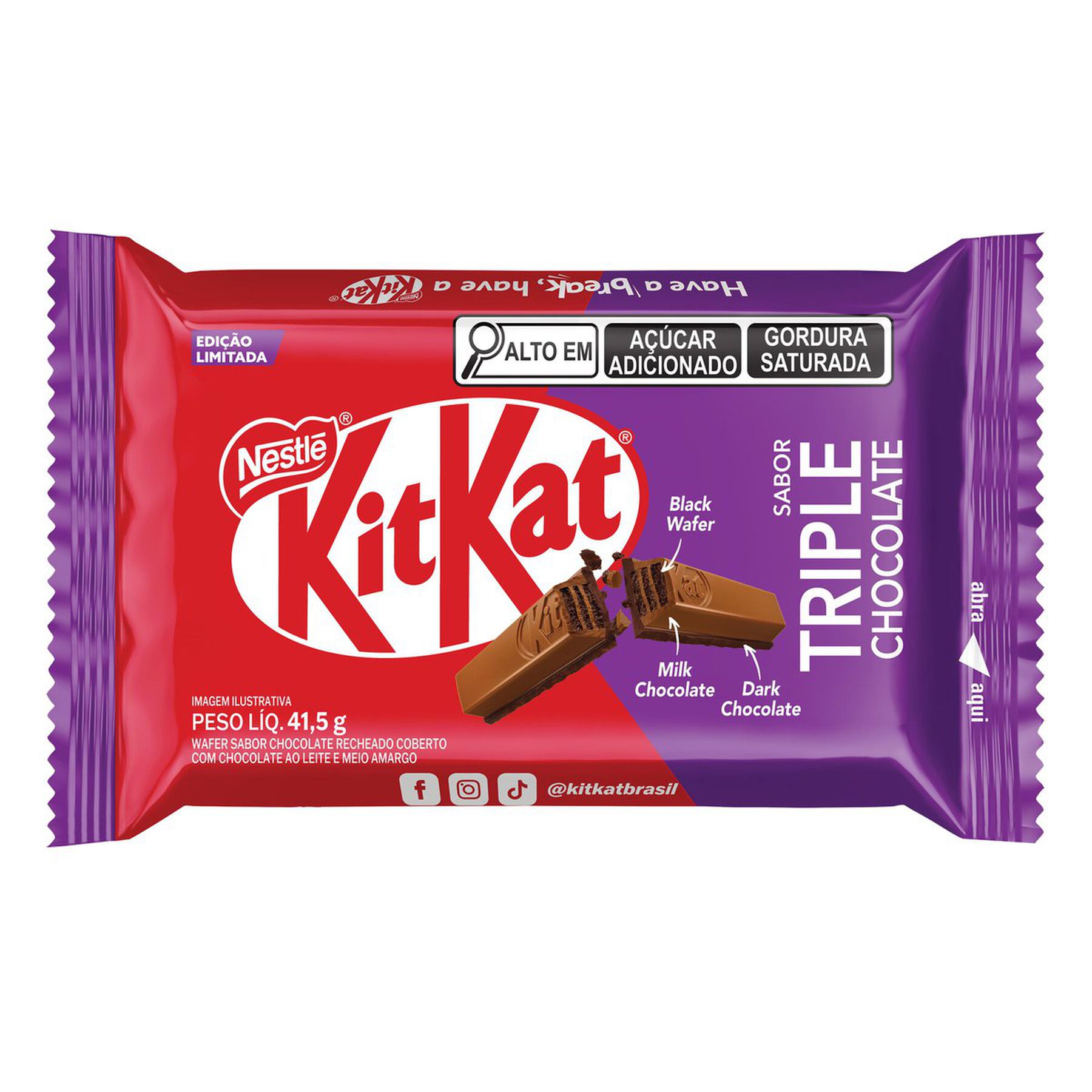 Chocolate Kitkat Triplo Chocolate 41,5g