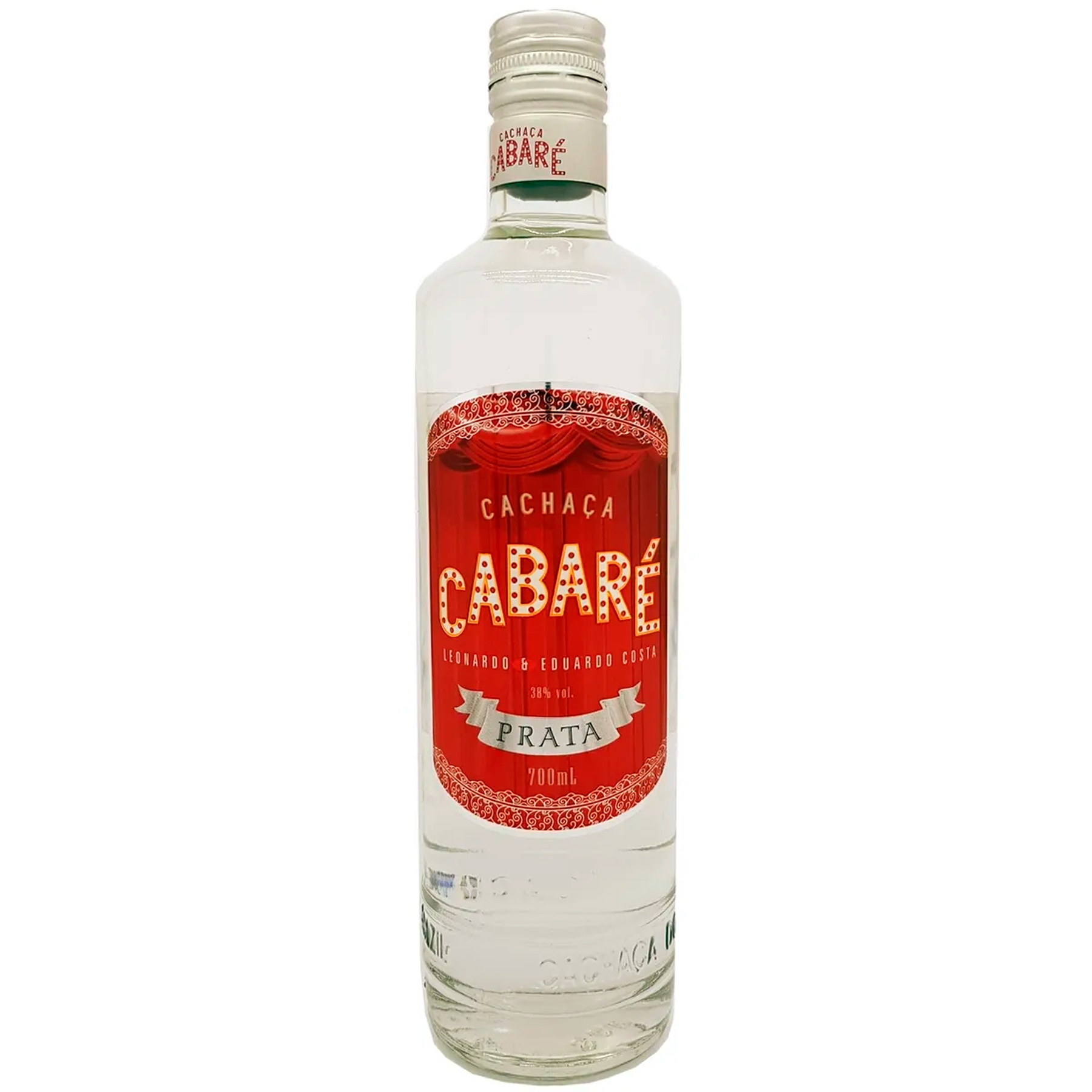 Cachaça Prata Cabaré Garrafa 700ml