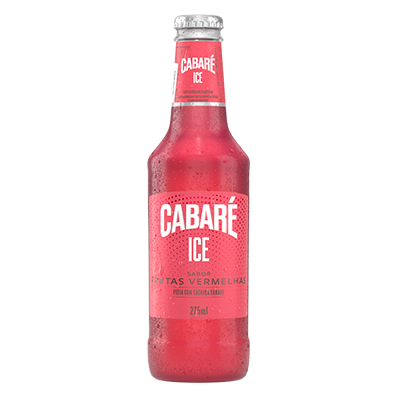 Bebida Mista Alco&oacute;lica Frutas Vermelhas Cabar&eacute; Ice Garrafa 275ml