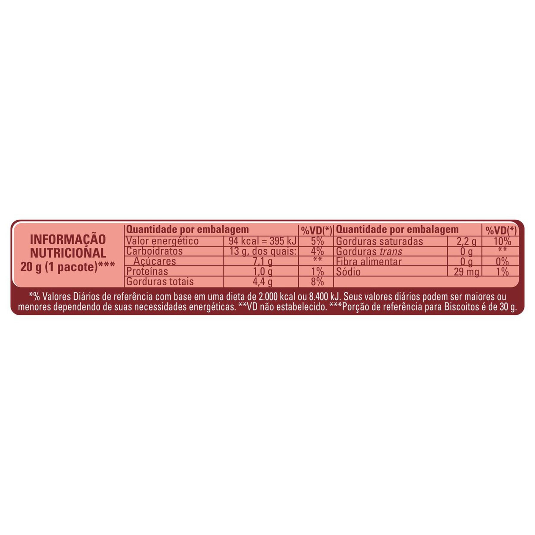 Cookie Classic Gotas de Chocolate 60g