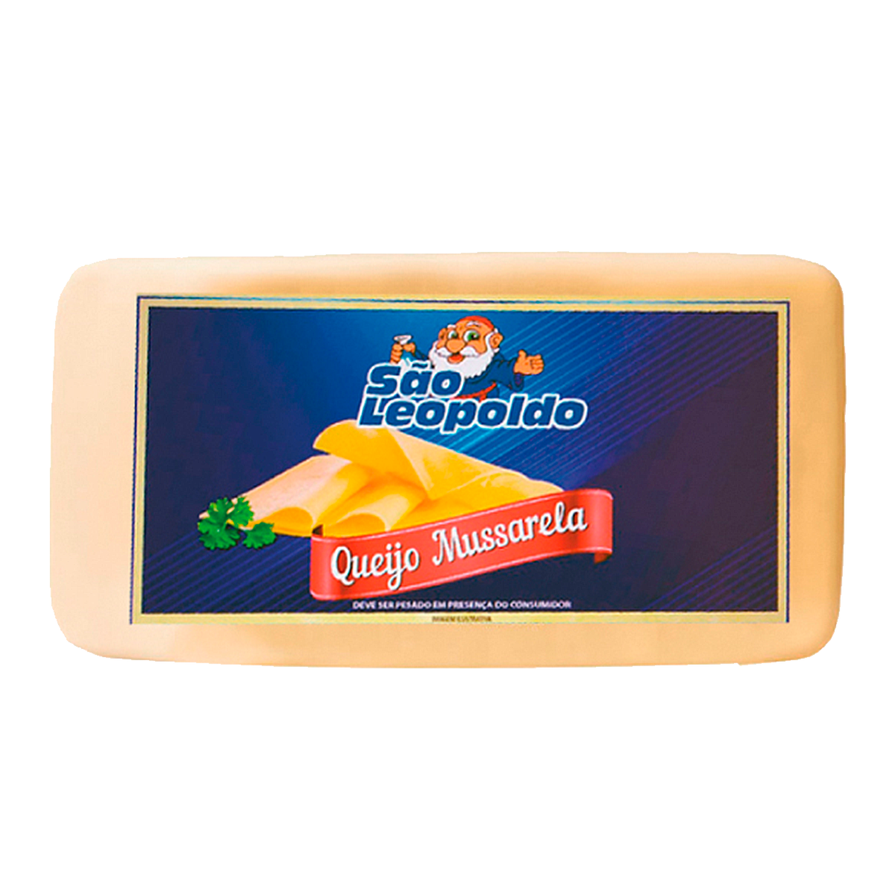 Queijo Mussarela São Leopoldo Fatiado aprox. 150g