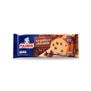 Bolo Pullman Gotas Chocolate 250g