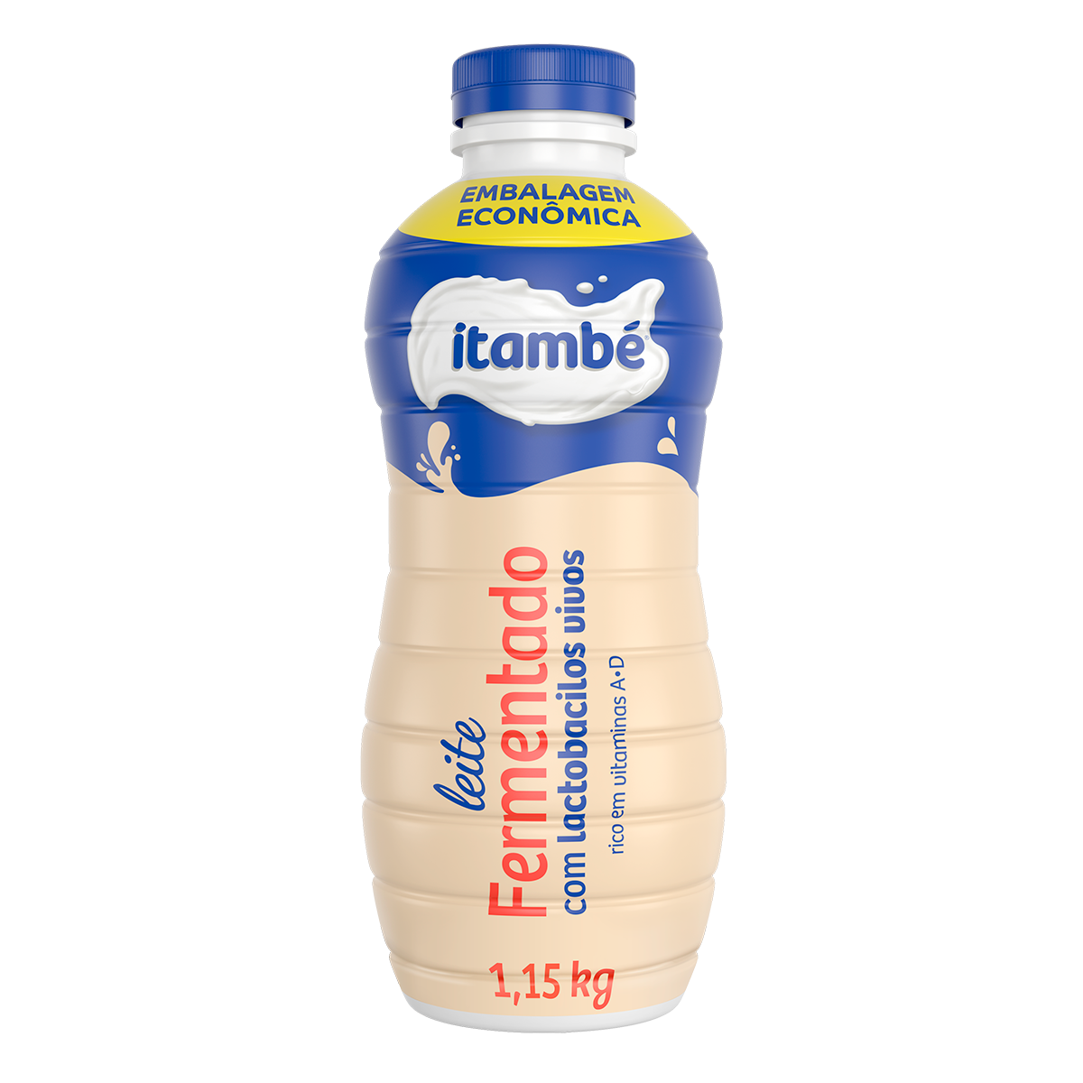 Leite Fermentado Itamb&eacute; Garrafa 1,15kg - Embalagem Econ&ocirc;mica