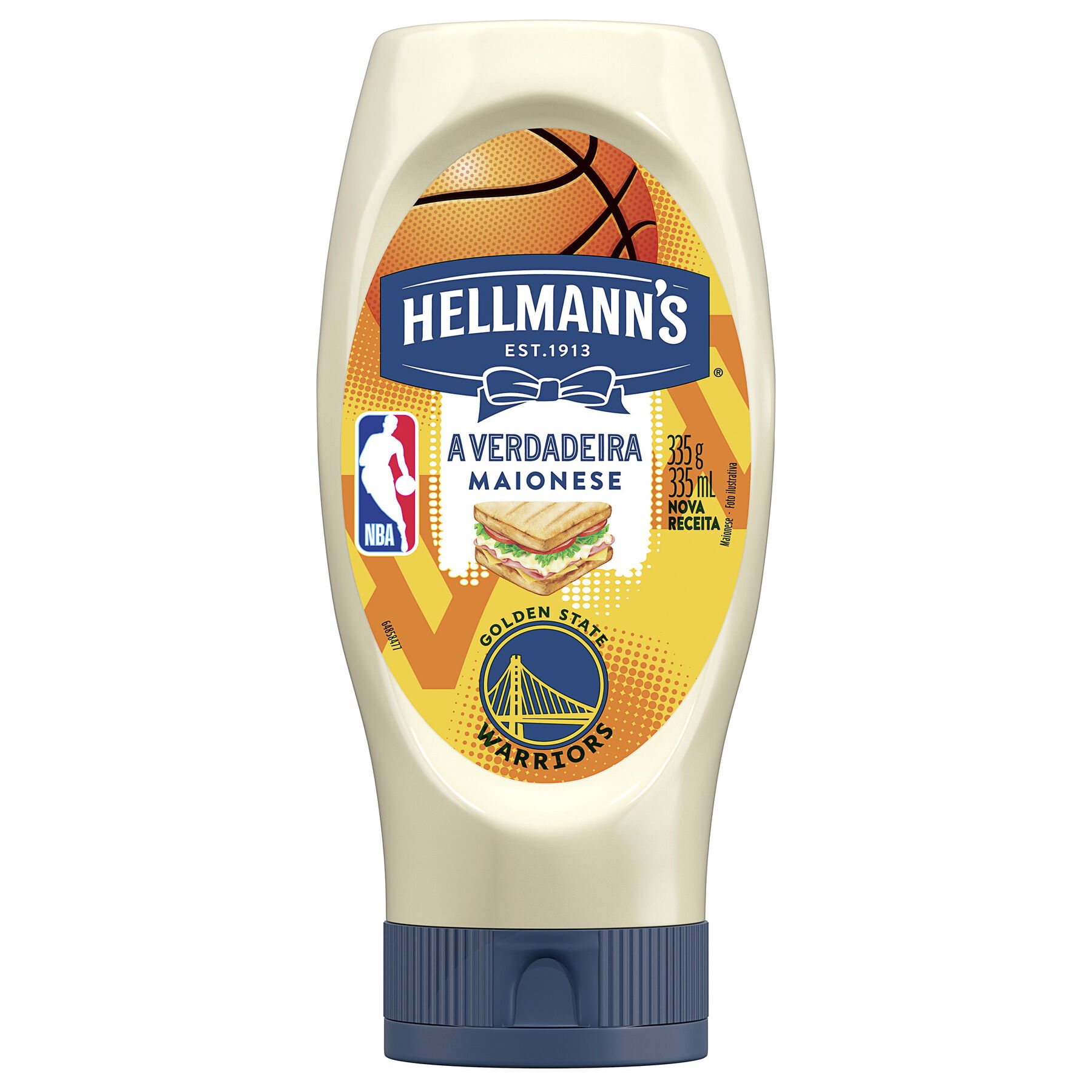 Maionese Tradicional Hellmann's Squeeze 335g