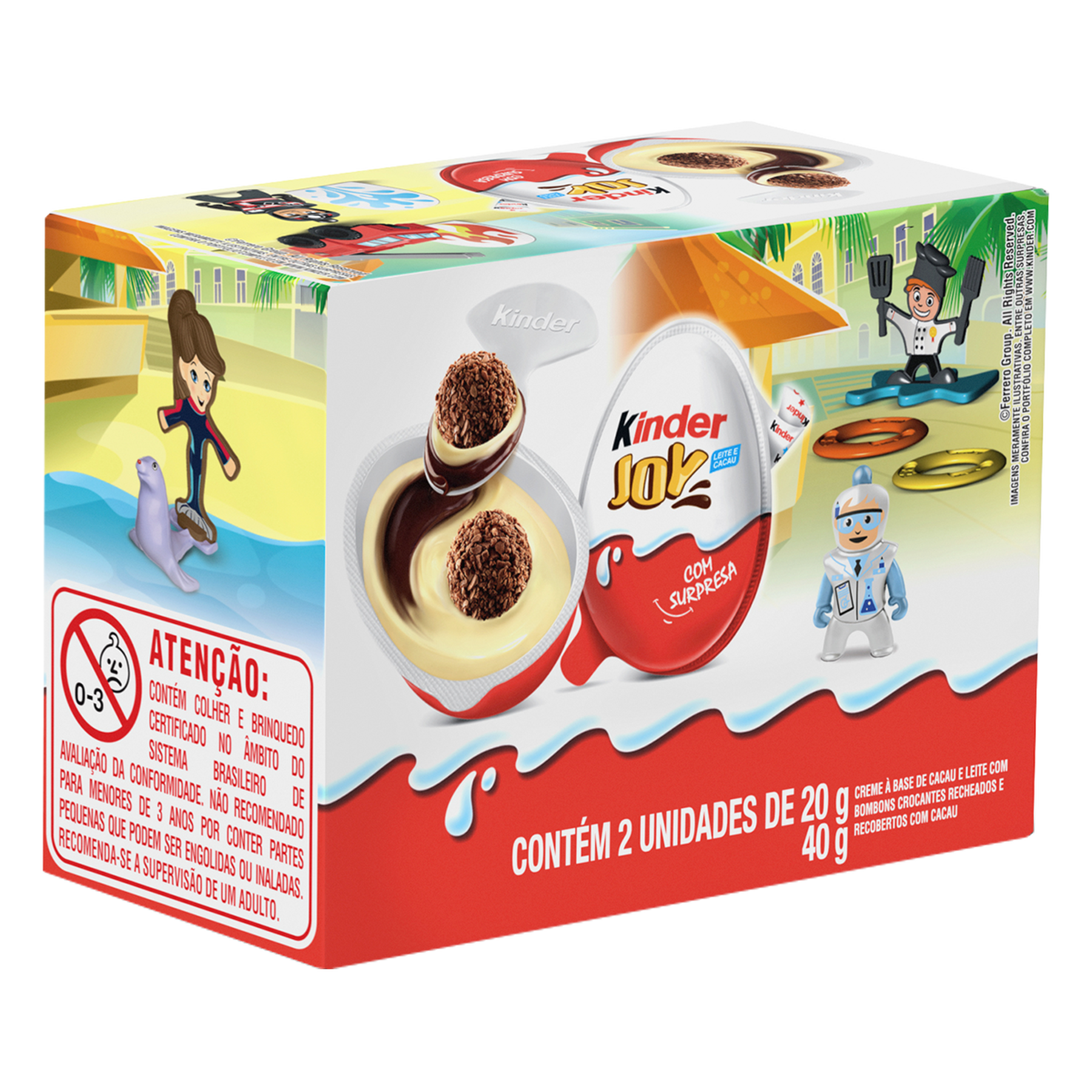 Chocolate Kinder Ovo Joy 2x20g