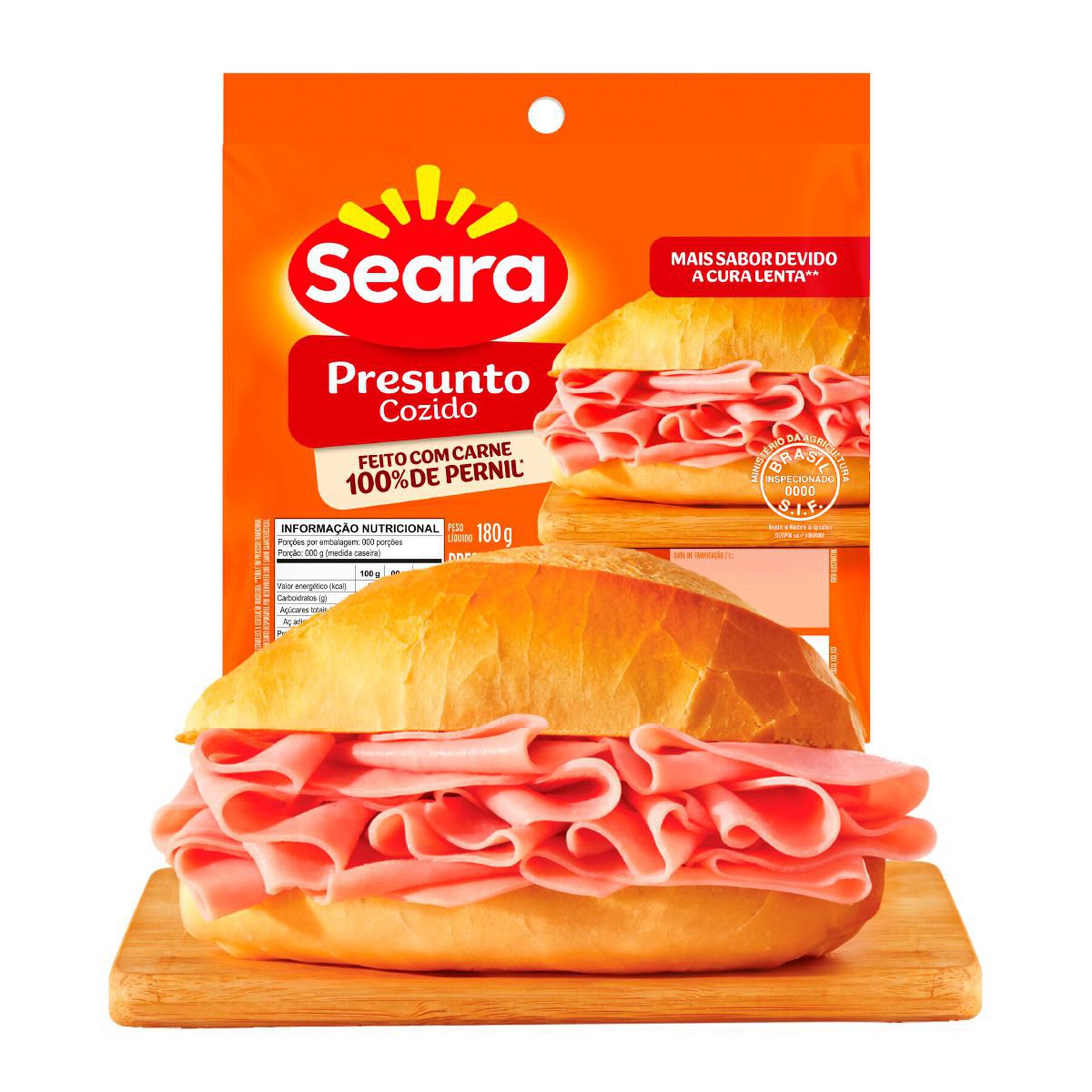 Presunto fatiado Seara 180g